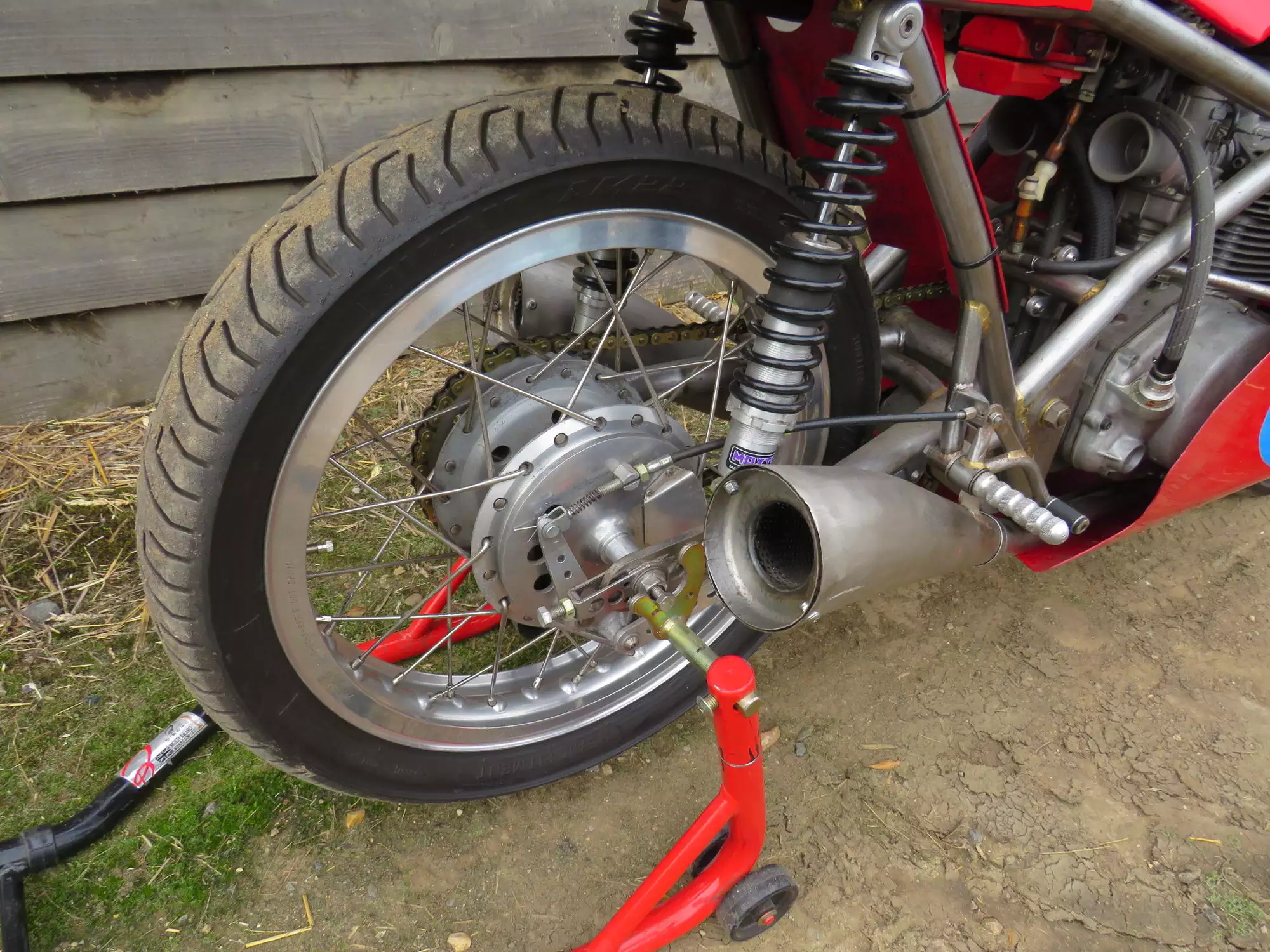 c.2000 Drixton Replica CB350 Race Bike 326cc-Sold