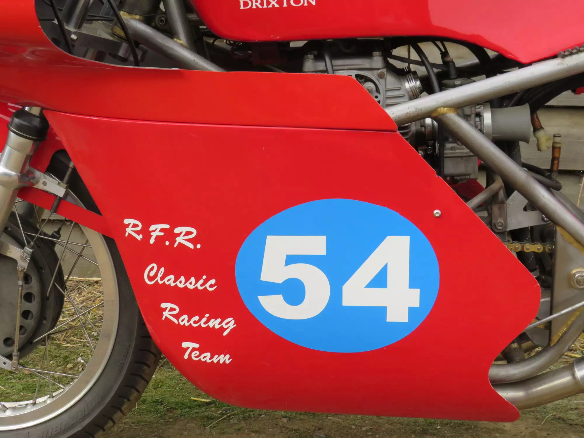 c.2000 Drixton Replica CB350 Race Bike 326cc-Sold