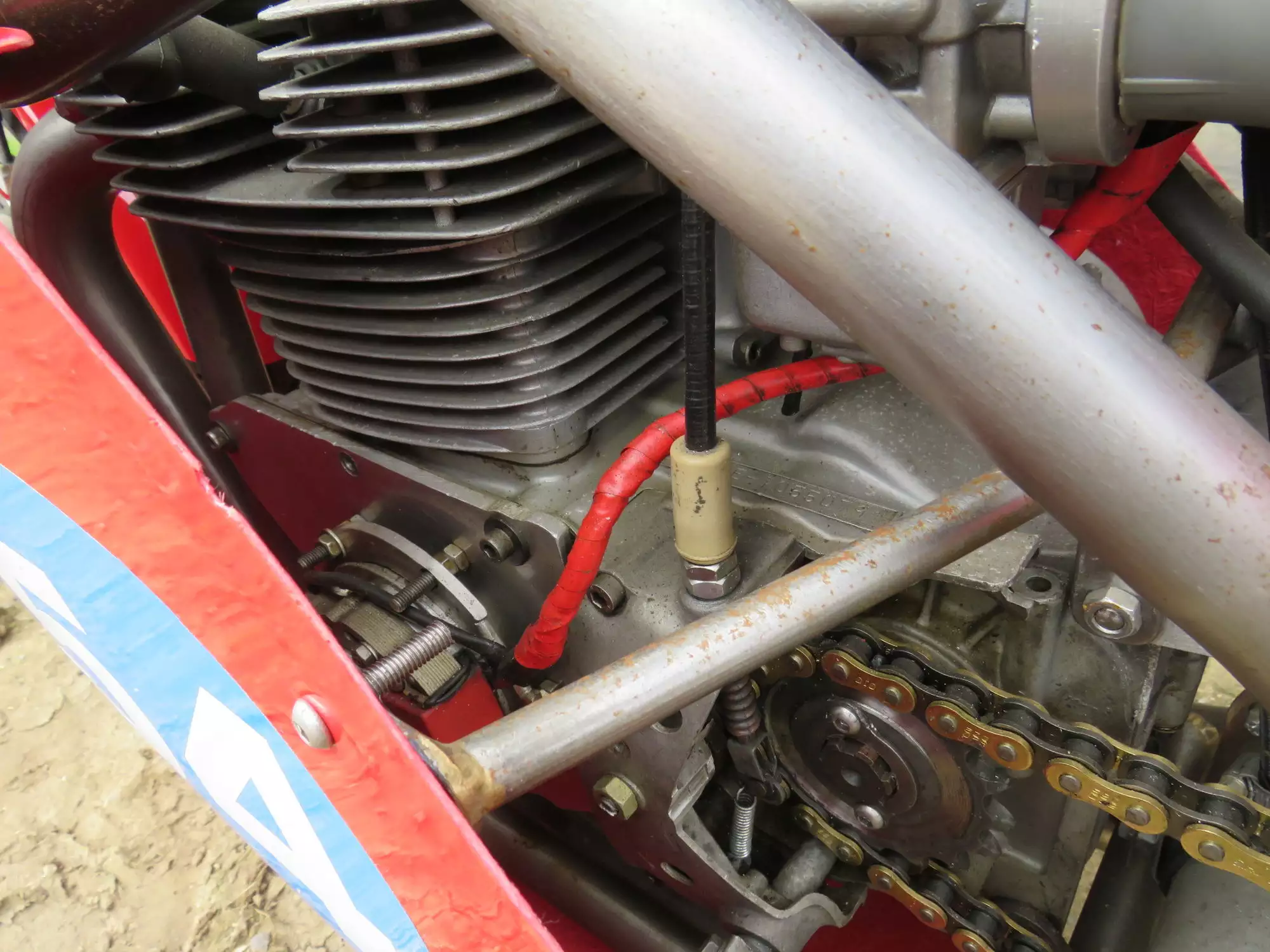 c.2000 Drixton Replica CB350 Race Bike 326cc-Sold