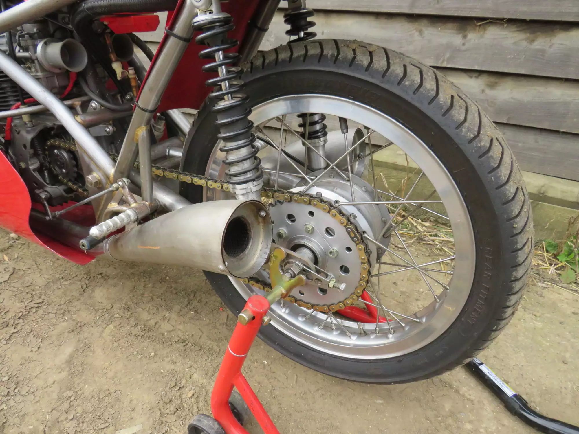 c.2000 Drixton Replica CB350 Race Bike 326cc-Sold