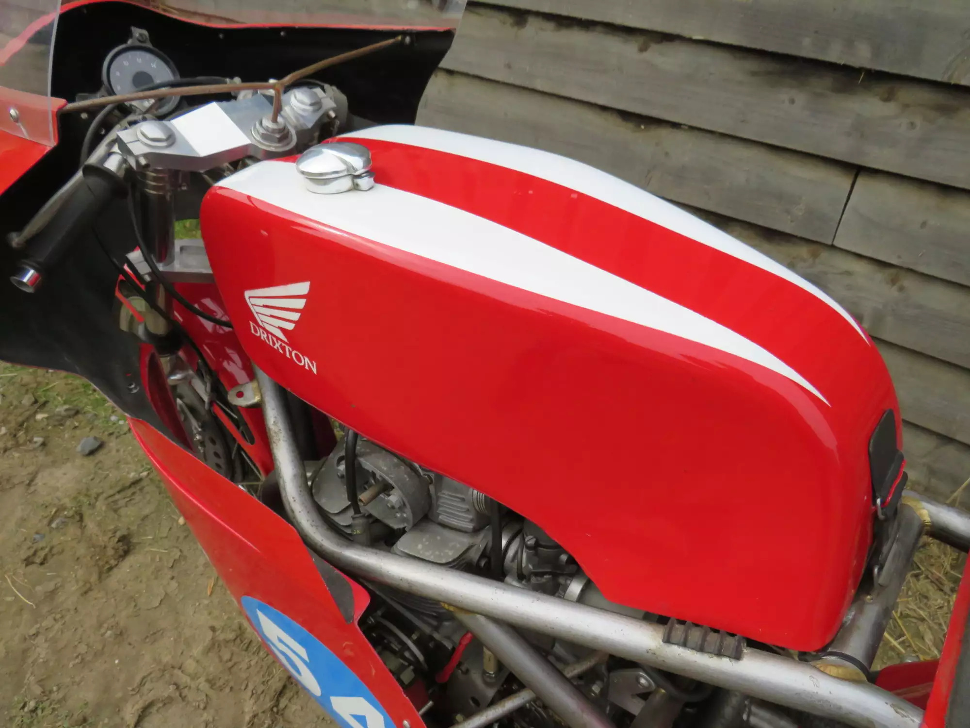 c.2000 Drixton Replica CB350 Race Bike 326cc-Sold