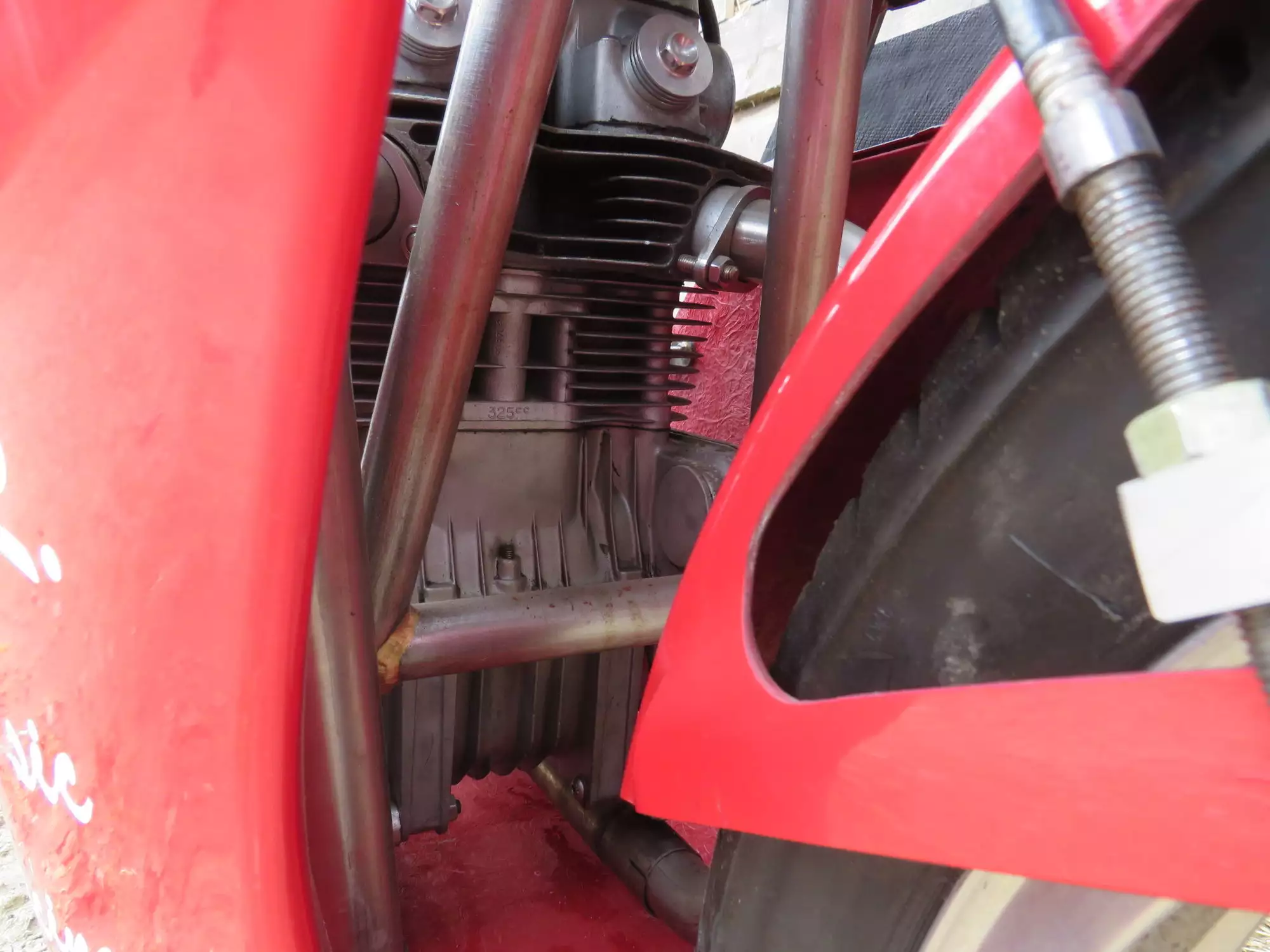 c.2000 Drixton Replica CB350 Race Bike 326cc-Sold