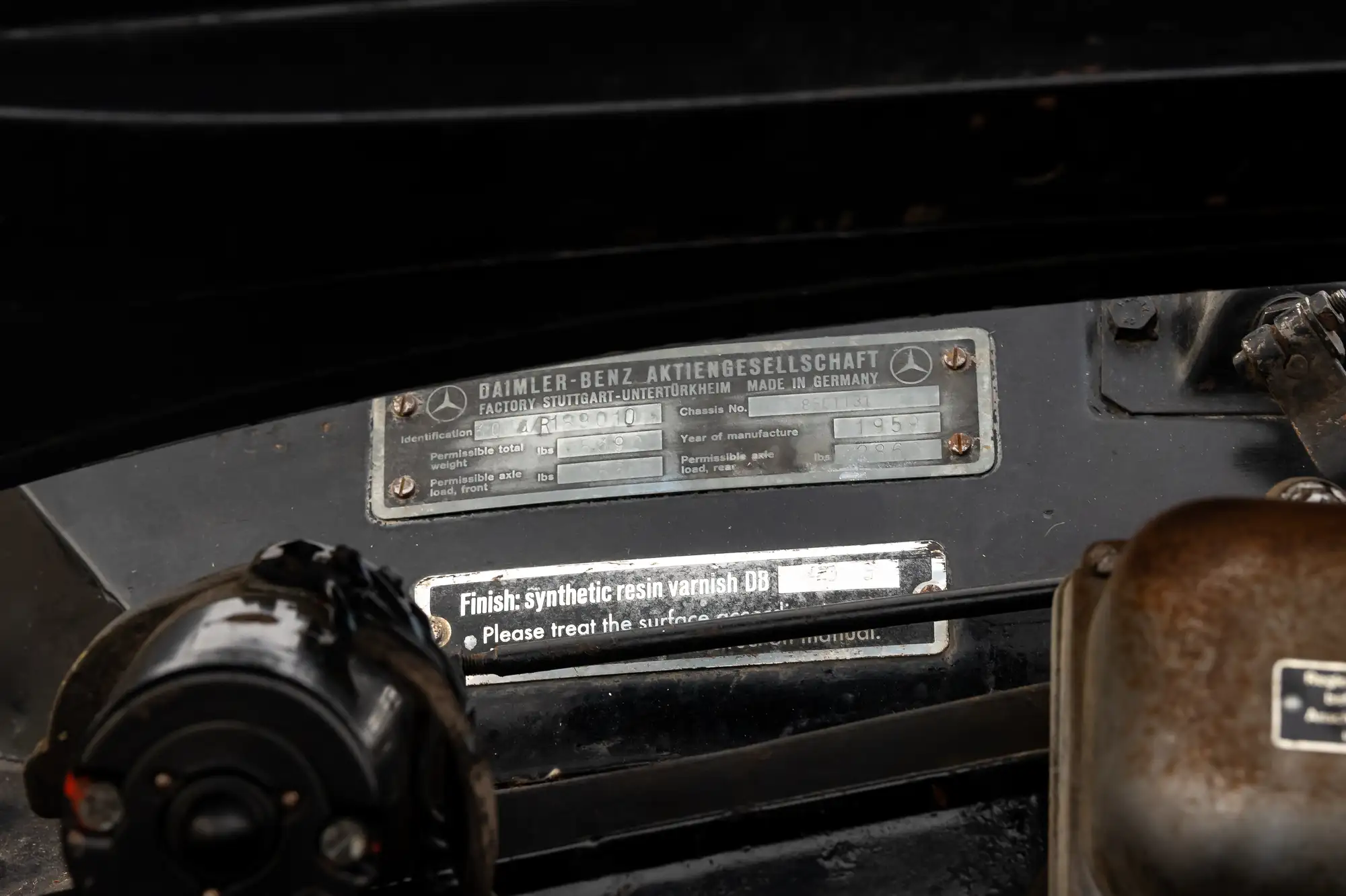 1959 Mercedes-Benz 300D Adenauer (W189)-Sold