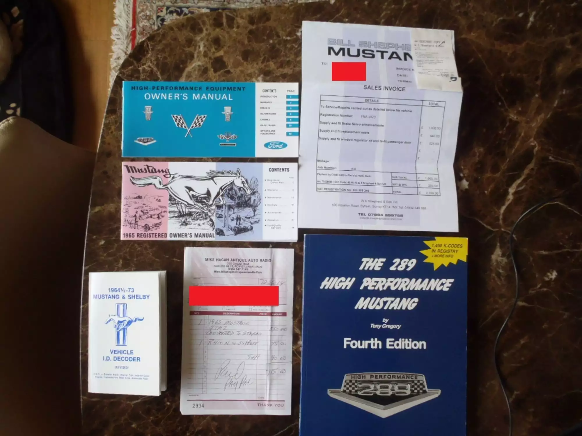 1965 Ford Mustang 289 'Hi-Po' K Code-Sold