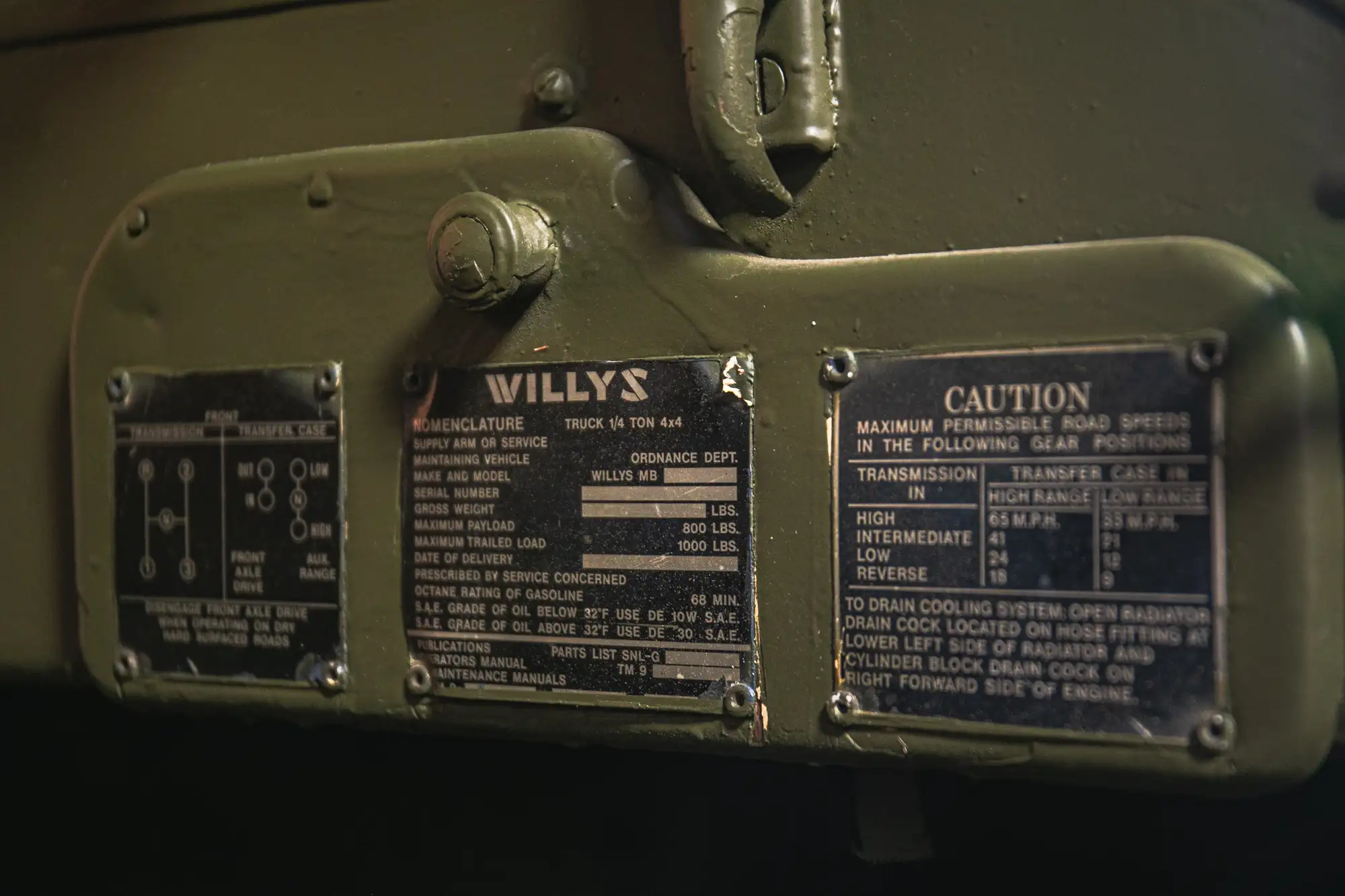 1944 Willys Jeep -Sold