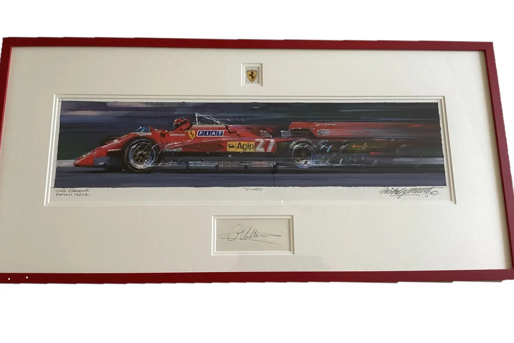 'Gilles' Original Painting Signed Composition by Nicholas Watts