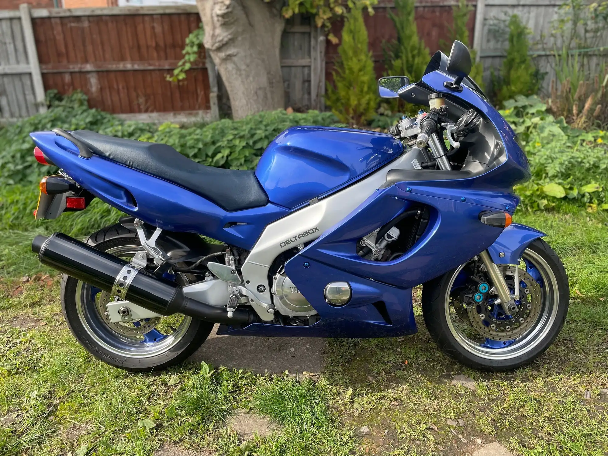 yzf600rサンダーキャット　フロントフェンダー ブルー yzf600rサンダーキャット フロントフェンダー ブルー Iconic