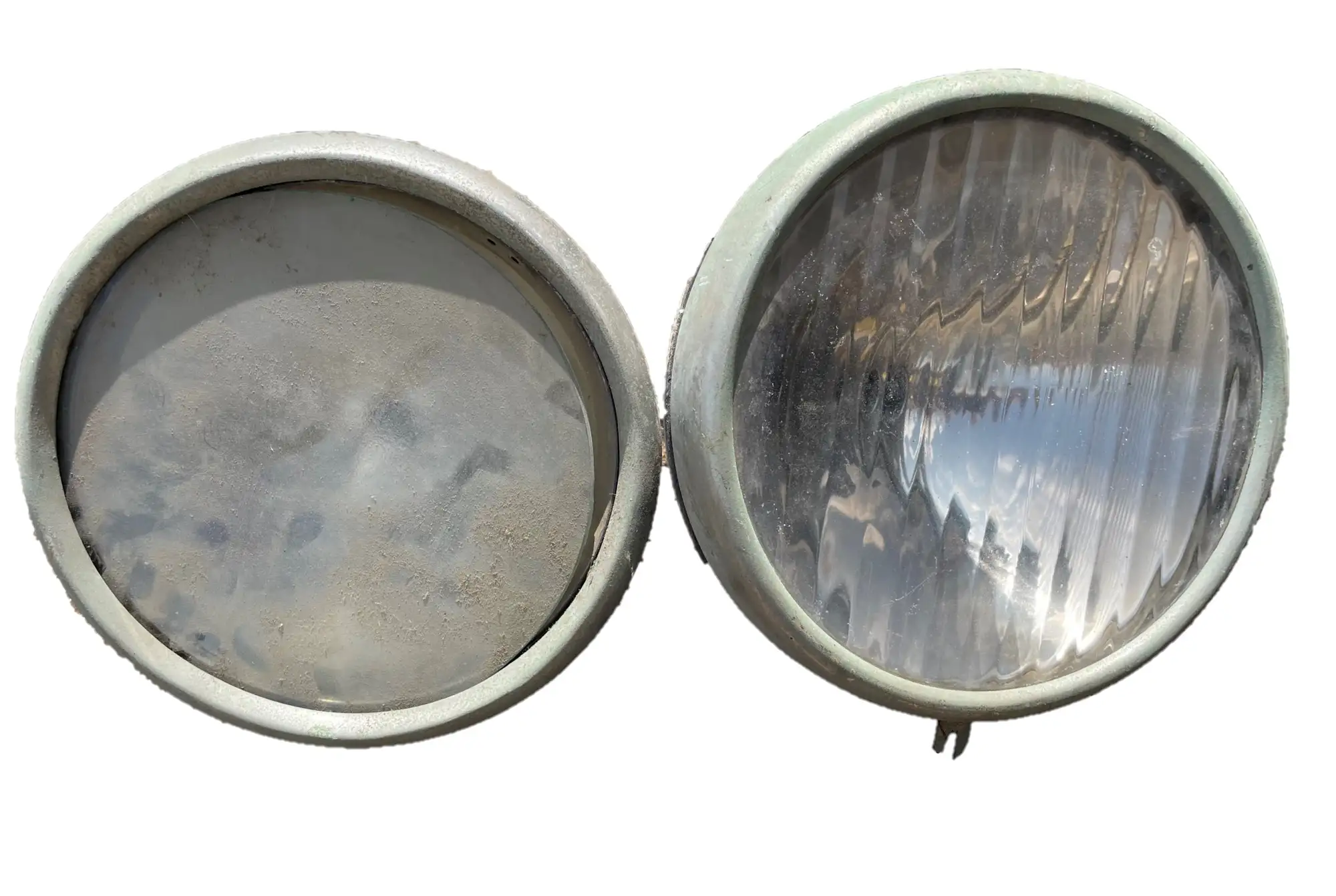 Prewar Lucas King of the Road Headlamps with Reflectors