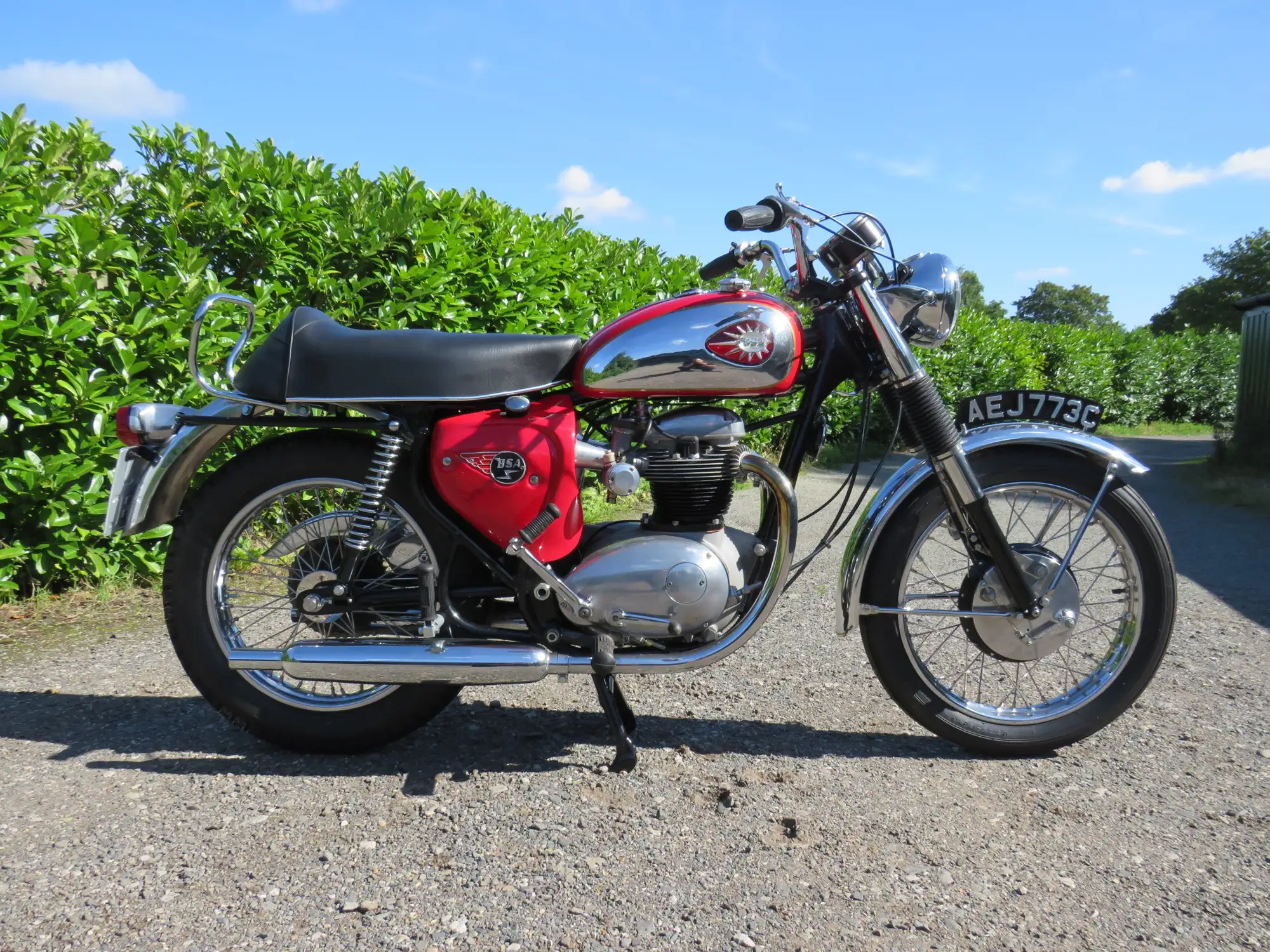 1965 BSA A65 Lightning 654cc-Sold