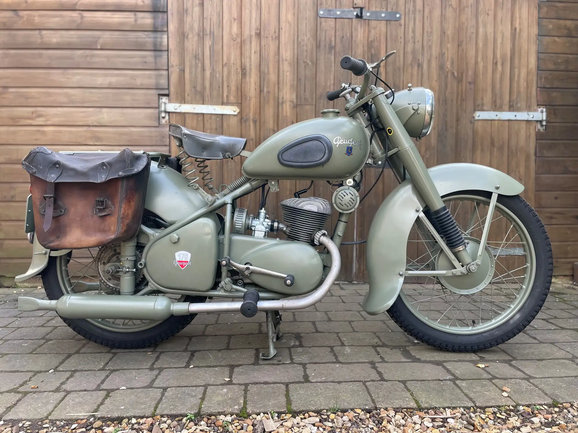 1956 Peugeot 176 TC4 Militaire 175cc-Sold