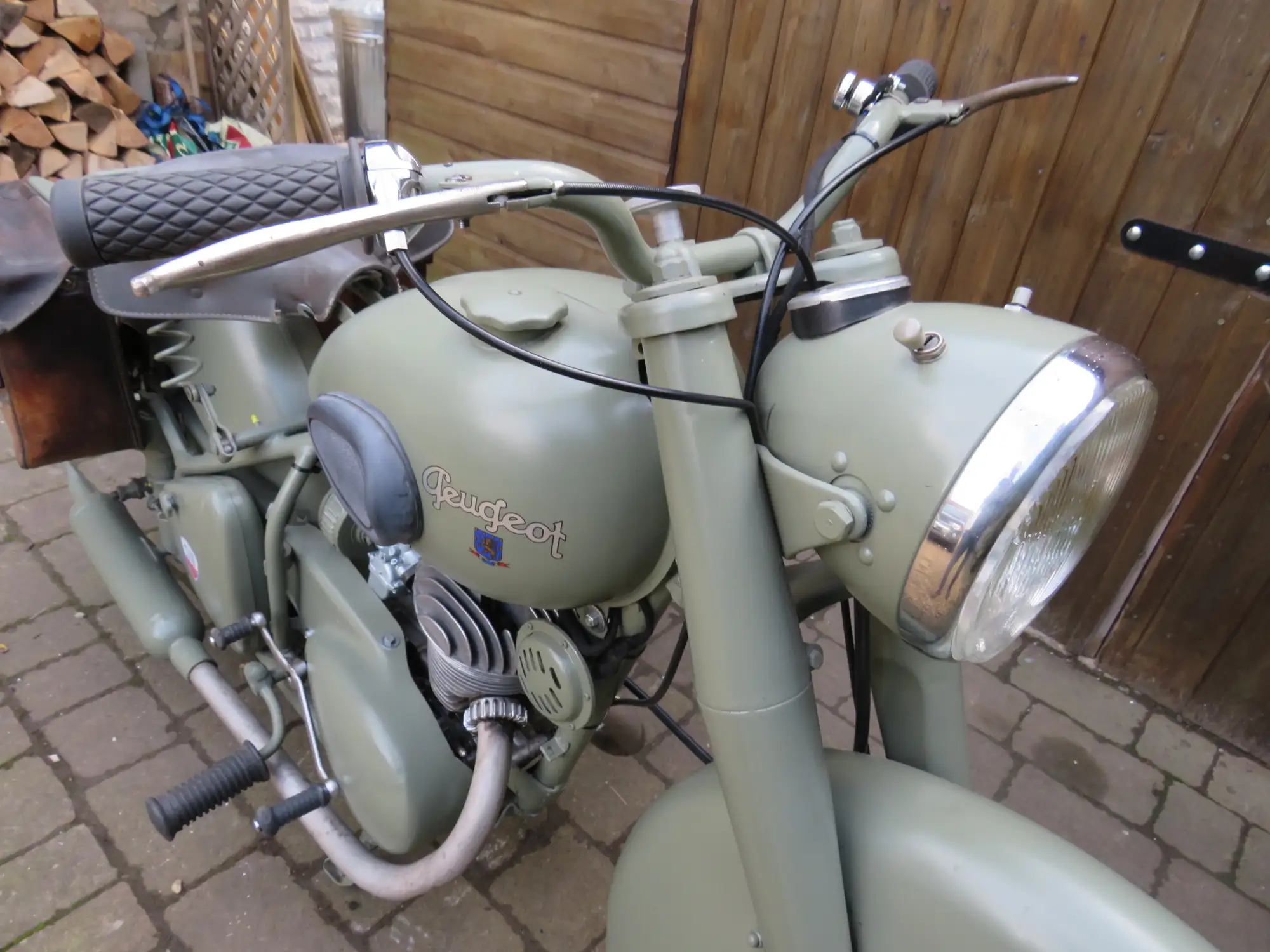 1956 Peugeot 176 TC4 Militaire 175cc-Sold