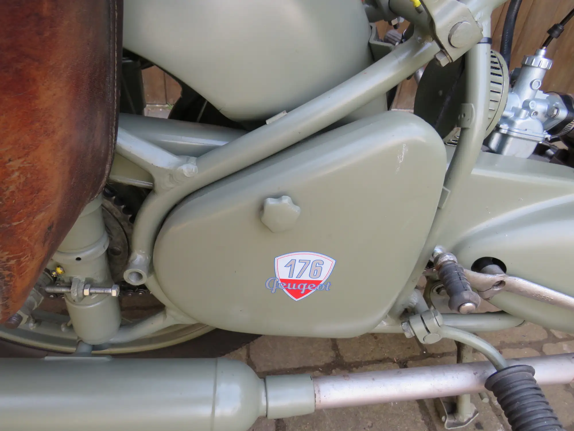 1956 Peugeot 176 TC4 Militaire 175cc-Sold