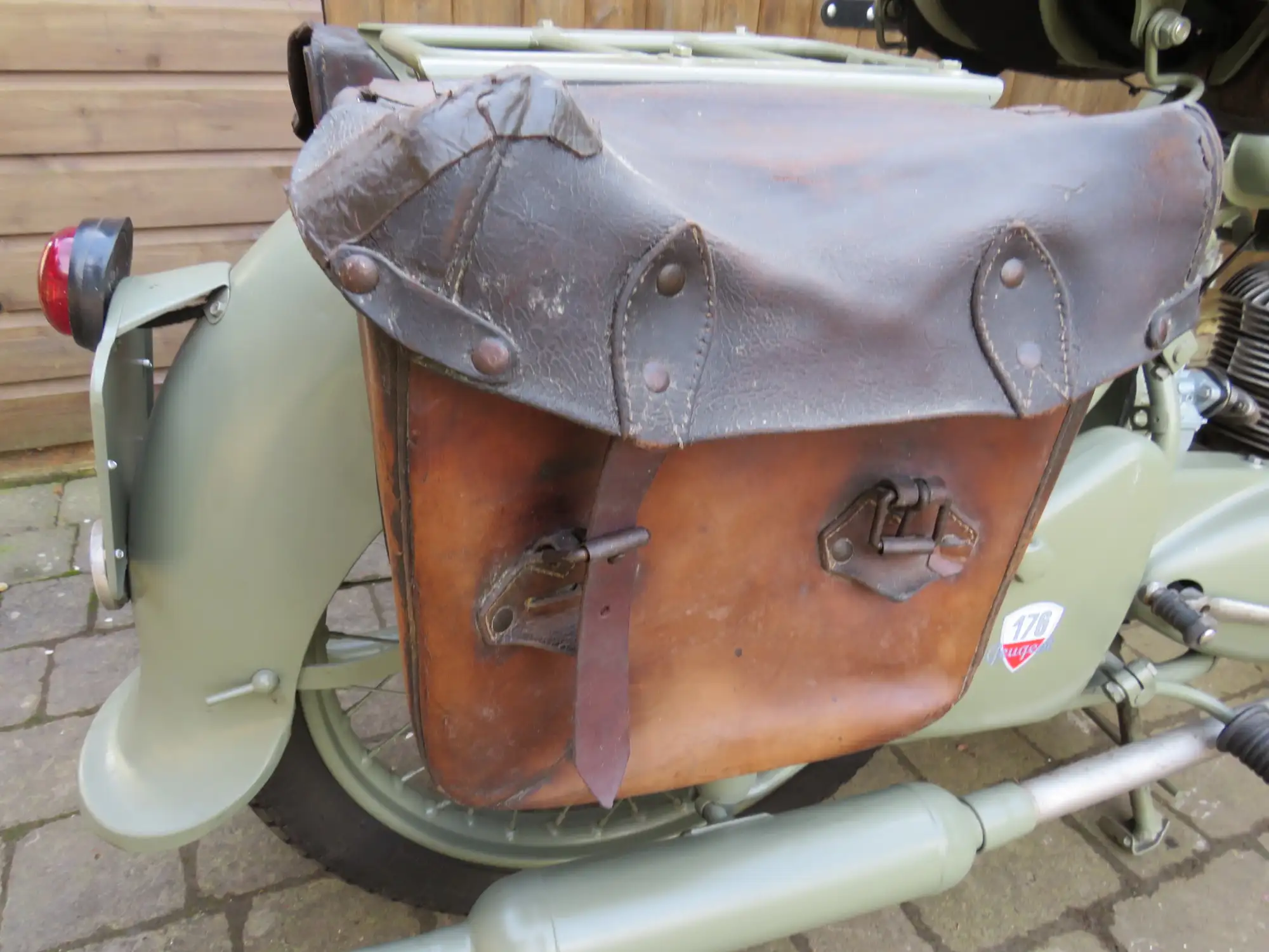 1956 Peugeot 176 TC4 Militaire 175cc-Sold