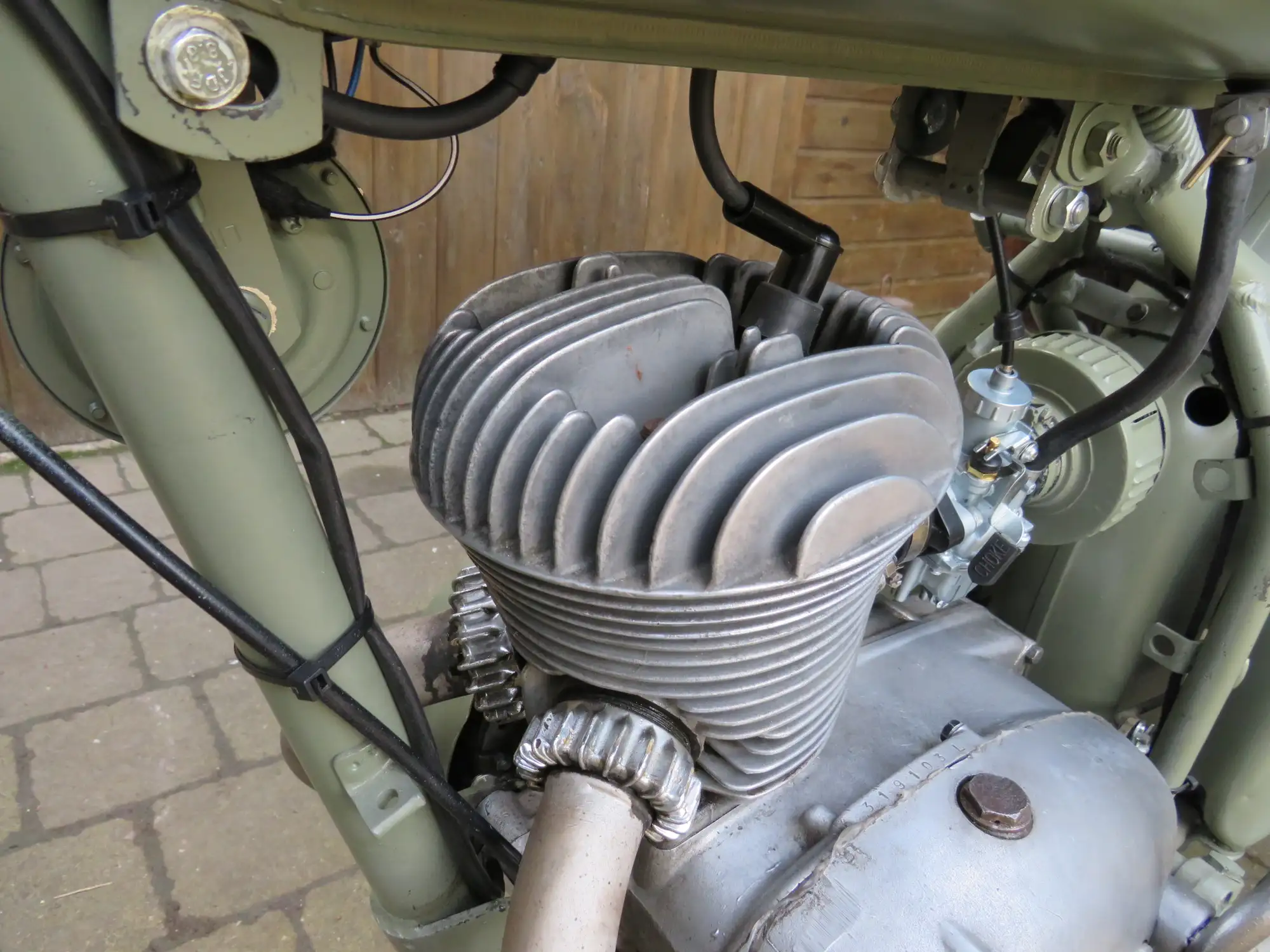 1956 Peugeot 176 TC4 Militaire 175cc-Sold