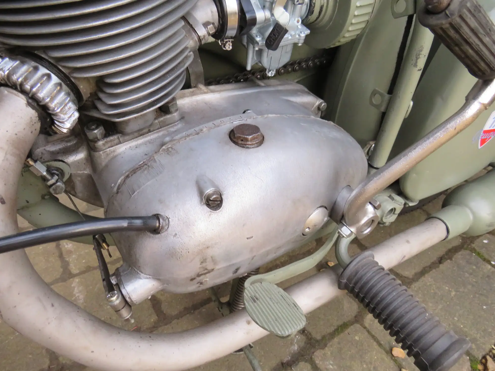 1956 Peugeot 176 TC4 Militaire 175cc-Sold