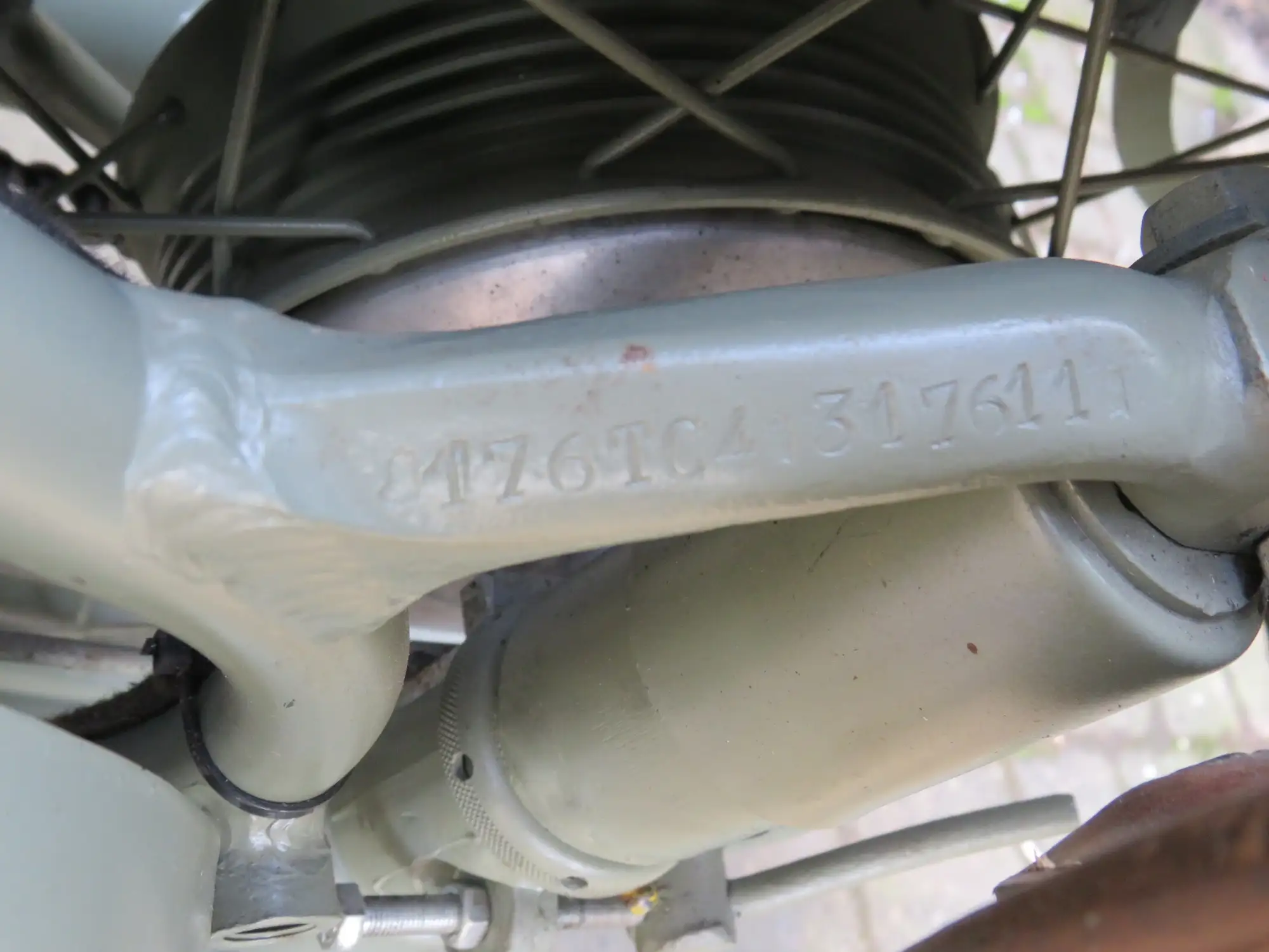 1956 Peugeot 176 TC4 Militaire 175cc-Sold