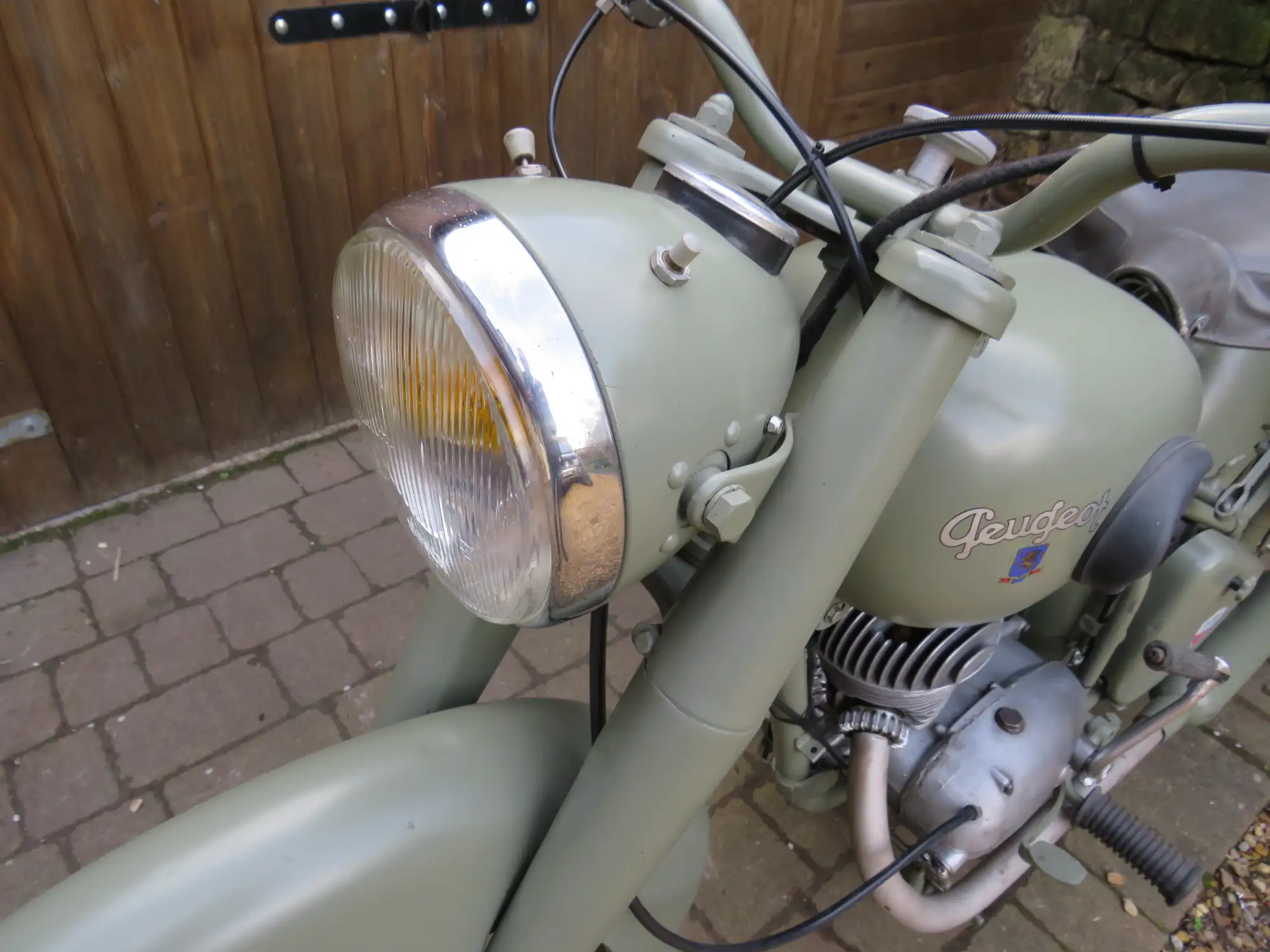 1956 Peugeot 176 TC4 Militaire 175cc-Sold