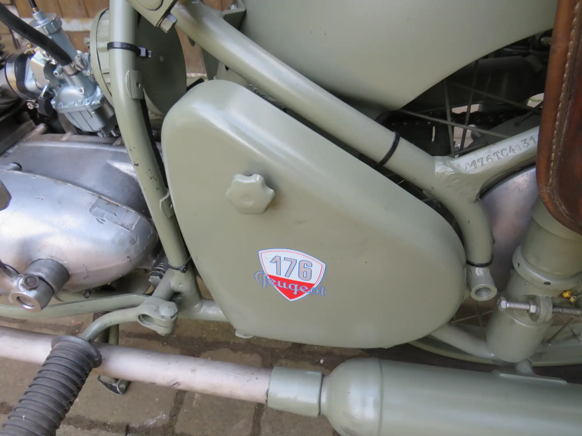 1956 Peugeot 176 TC4 Militaire 175cc-Sold