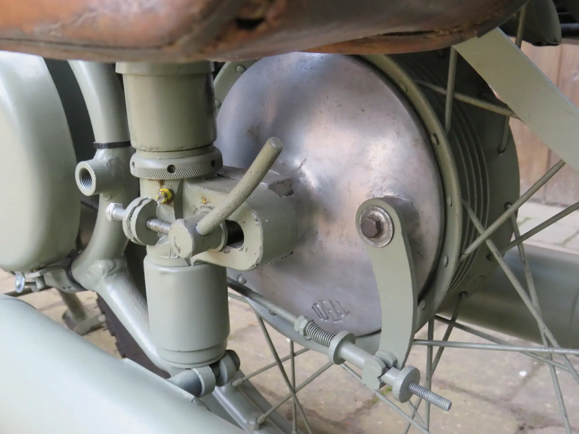 1956 Peugeot 176 TC4 Militaire 175cc-Sold