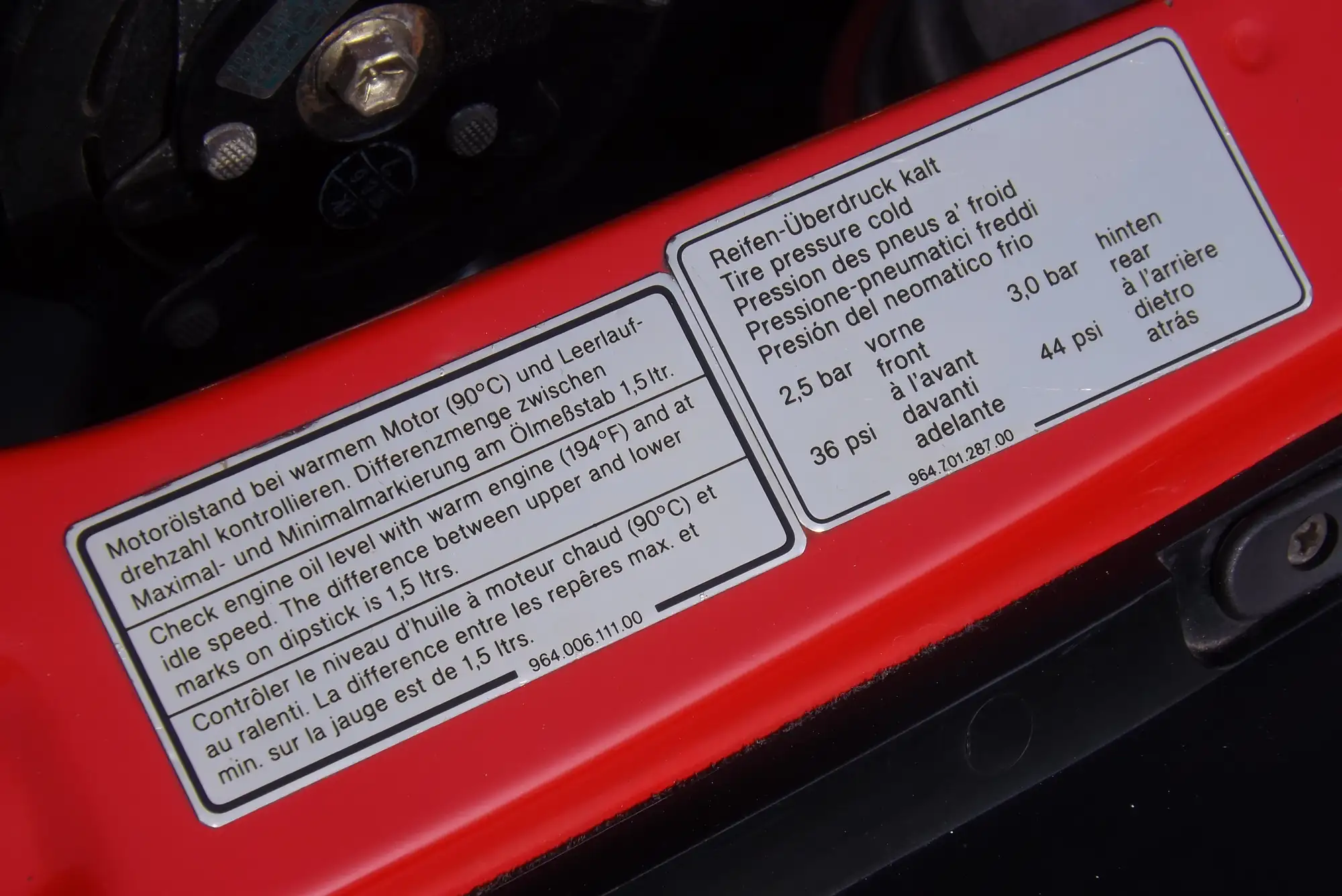 1989 Porsche 911 (964) C4-Sold