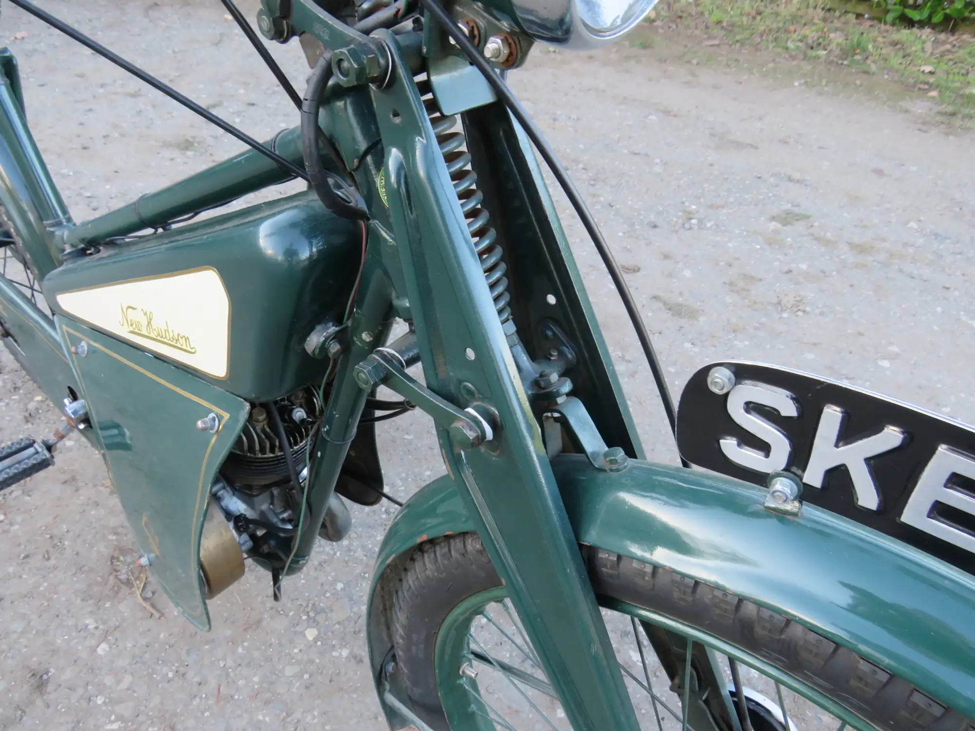 1953 New Hudson 2F Auto Cycle 98cc-Sold