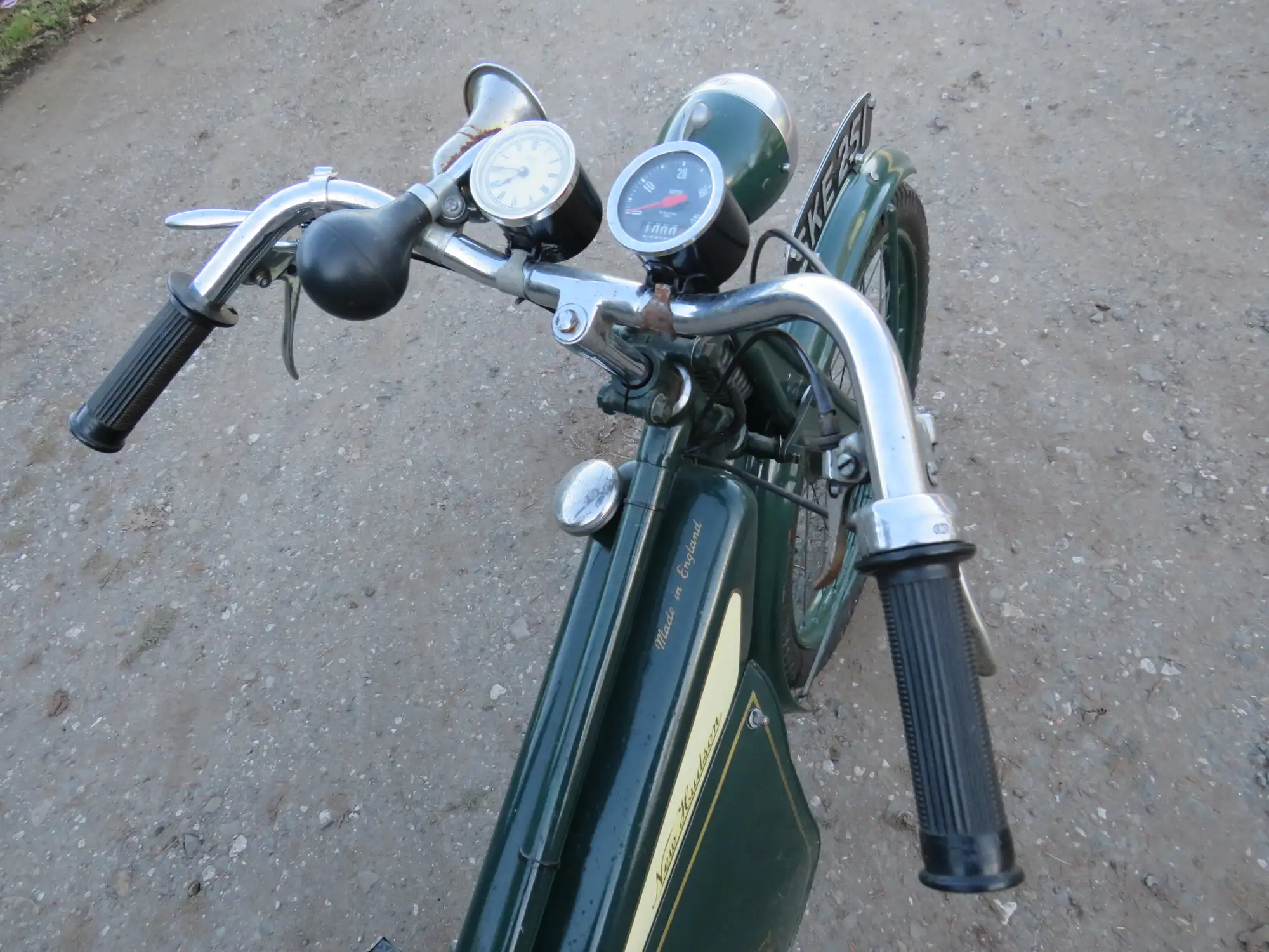 1953 New Hudson 2F Auto Cycle 98cc-Sold
