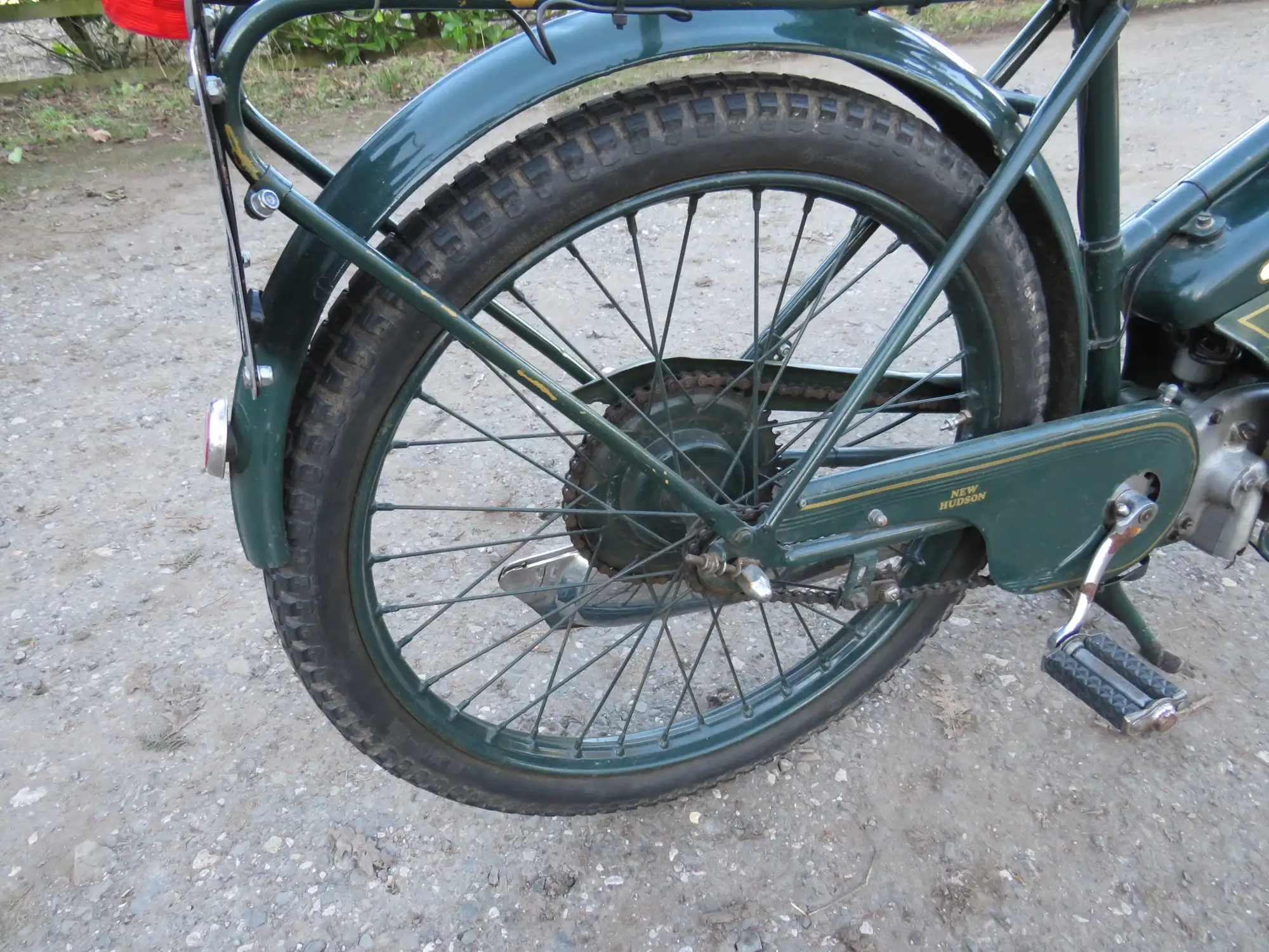 1953 New Hudson 2F Auto Cycle 98cc-Sold