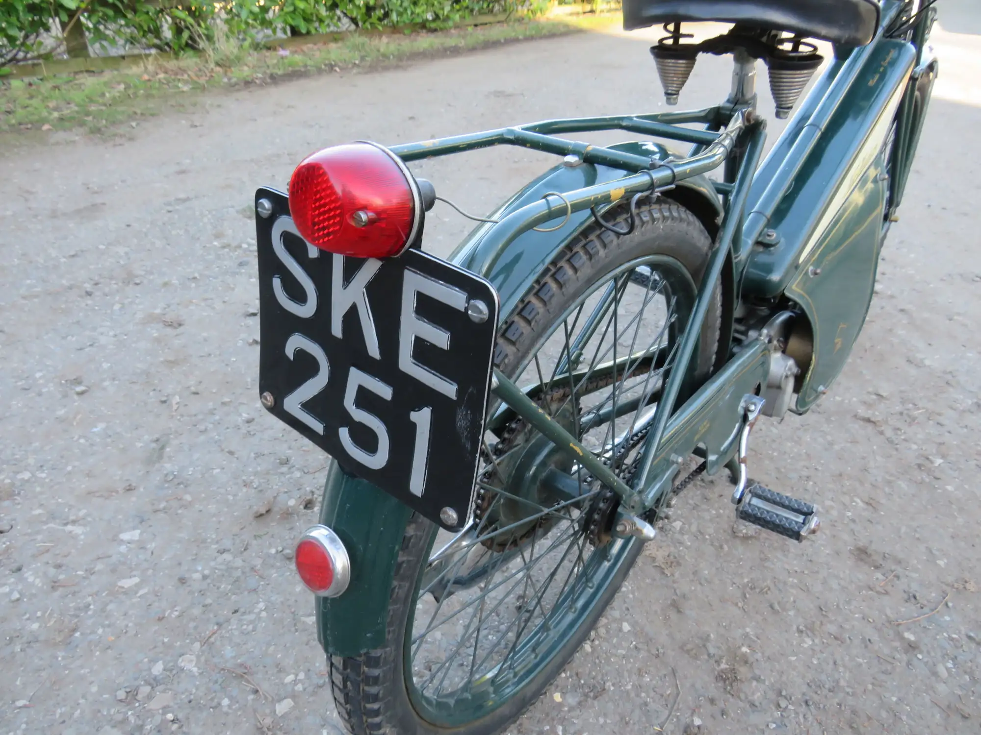 1953 New Hudson 2F Auto Cycle 98cc-Sold