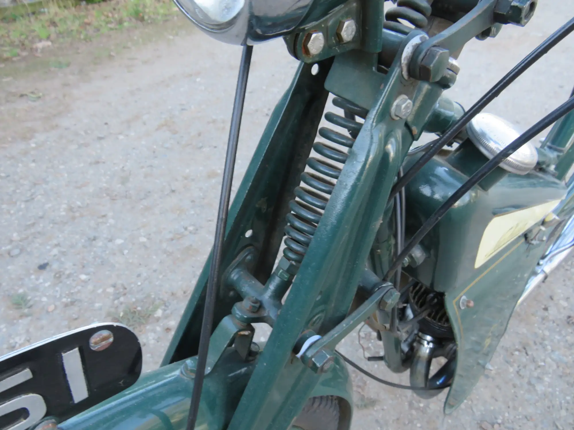 1953 New Hudson 2F Auto Cycle 98cc-Sold