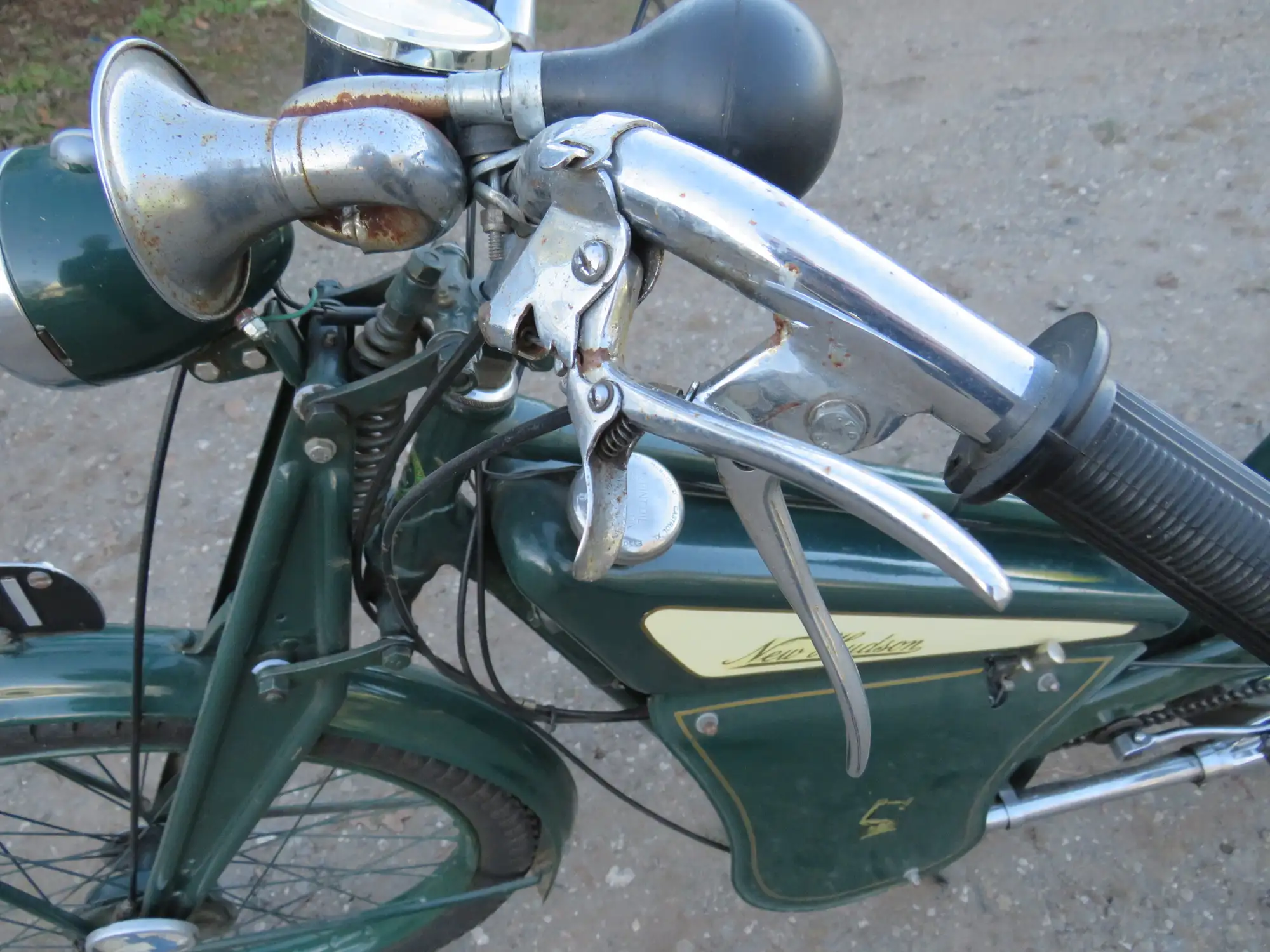 1953 New Hudson 2F Auto Cycle 98cc-Sold