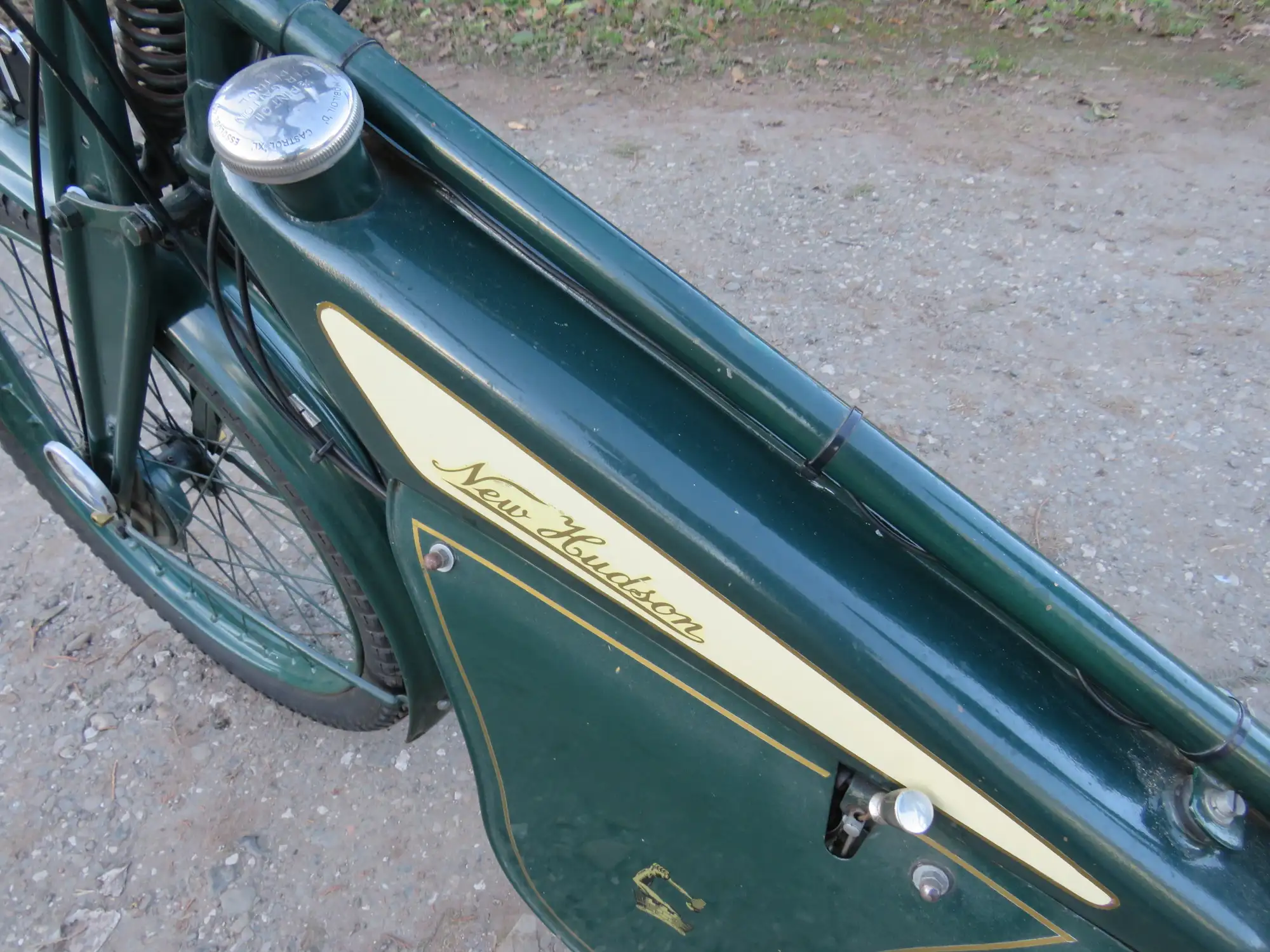 1953 New Hudson 2F Auto Cycle 98cc-Sold