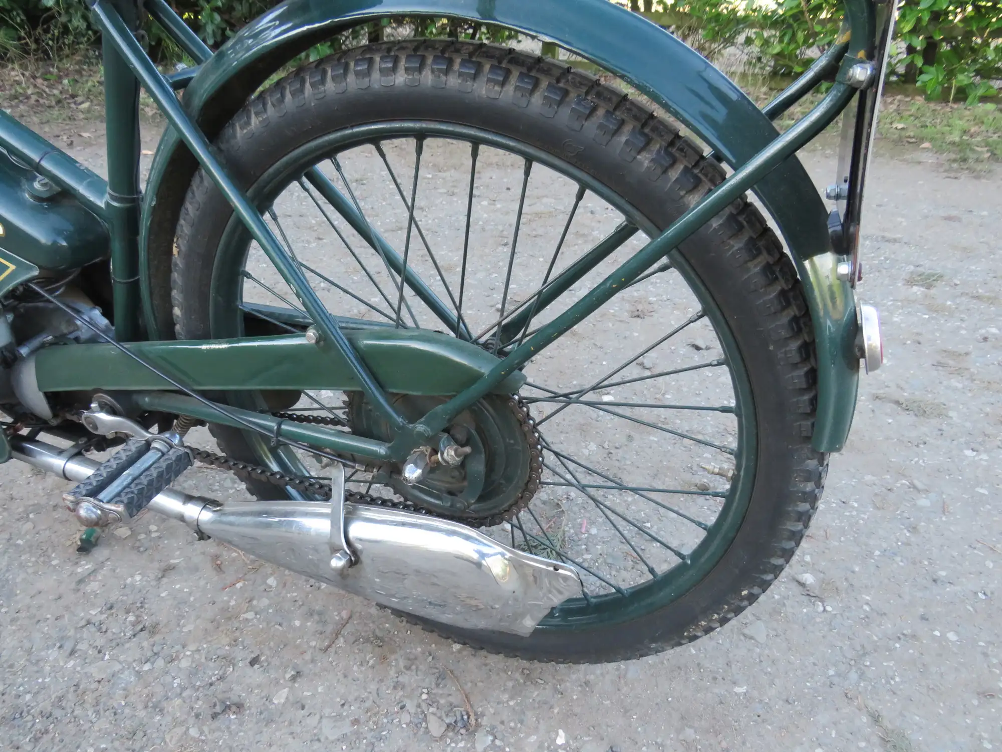 1953 New Hudson 2F Auto Cycle 98cc-Sold