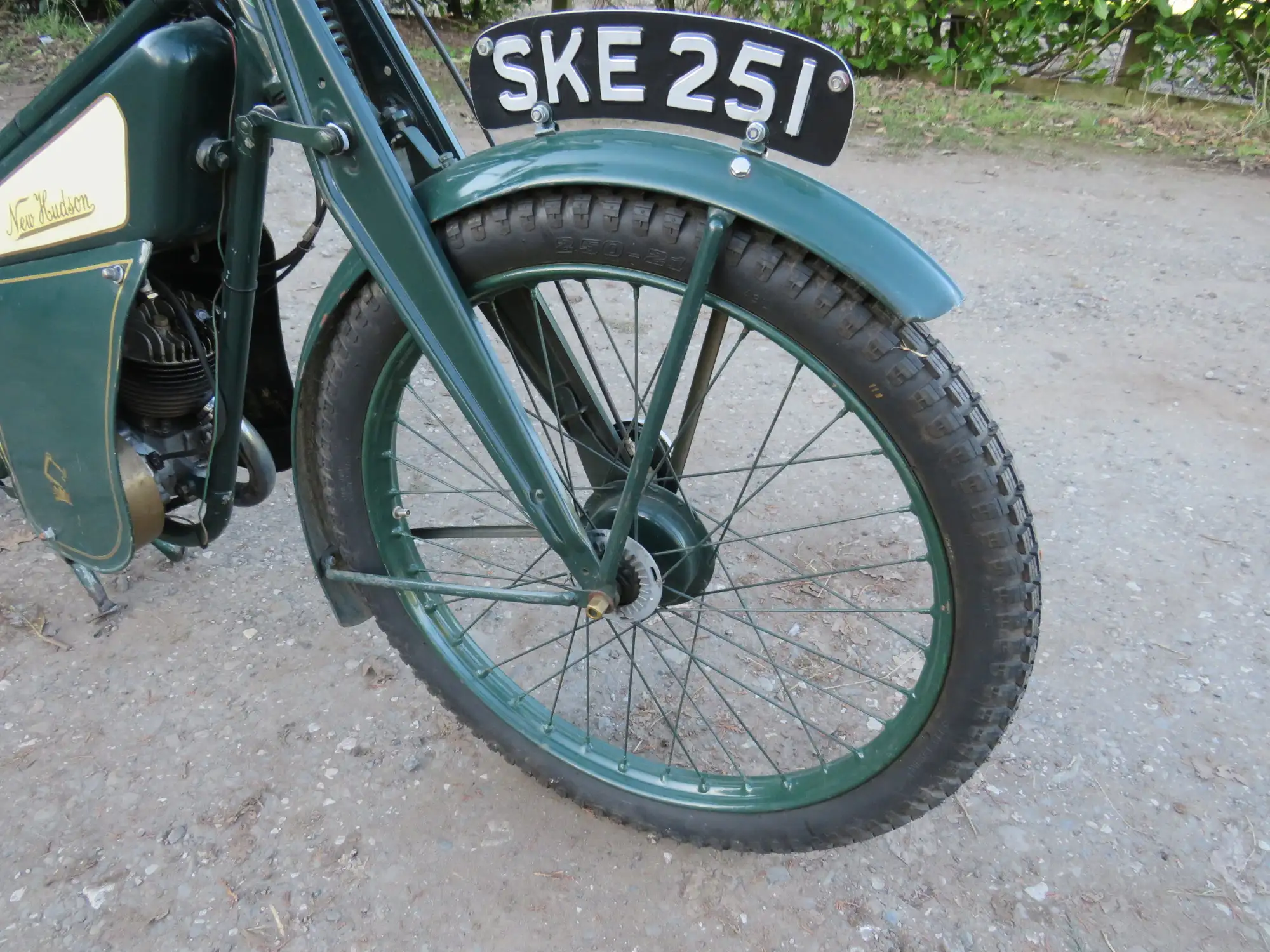 1953 New Hudson 2F Auto Cycle 98cc-Sold
