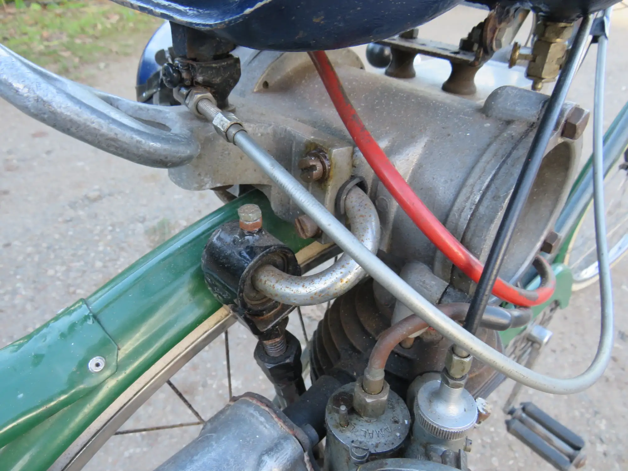 c1952 Power Pak 49cc & Gent's Triumph Bicycle-Sold