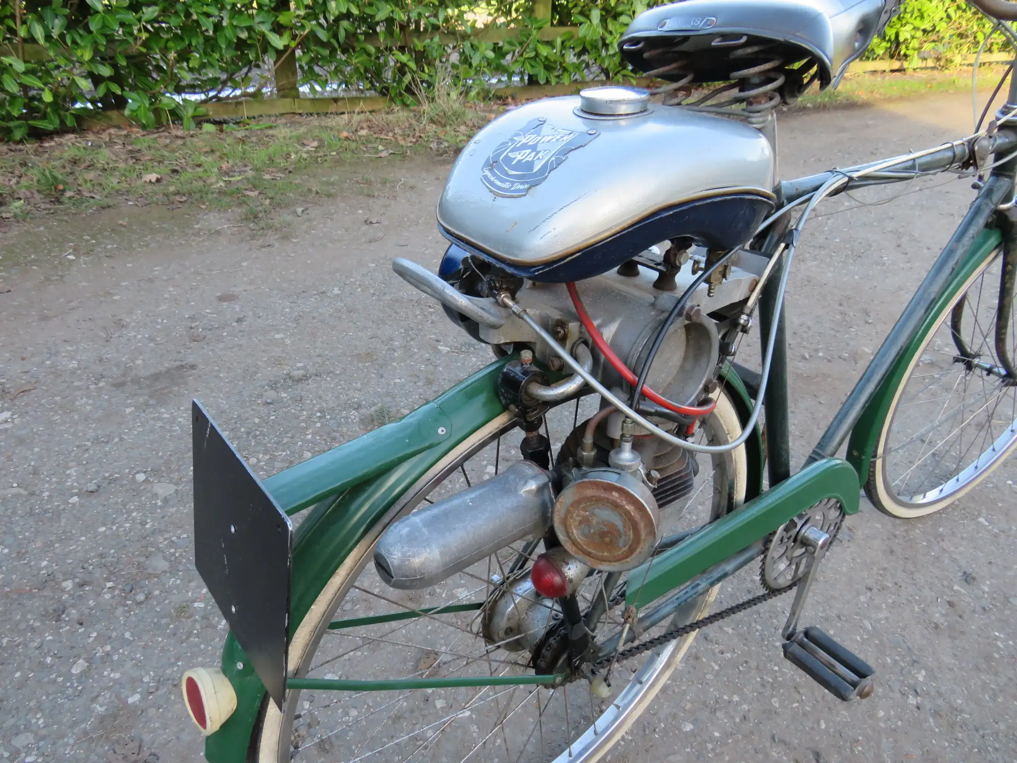c1952 Power Pak 49cc & Gent's Triumph Bicycle-Sold