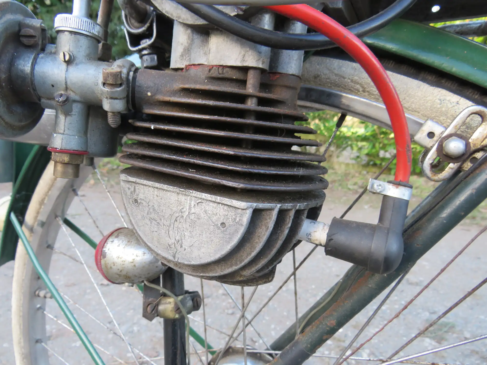 c1952 Power Pak 49cc & Gent's Triumph Bicycle-Sold