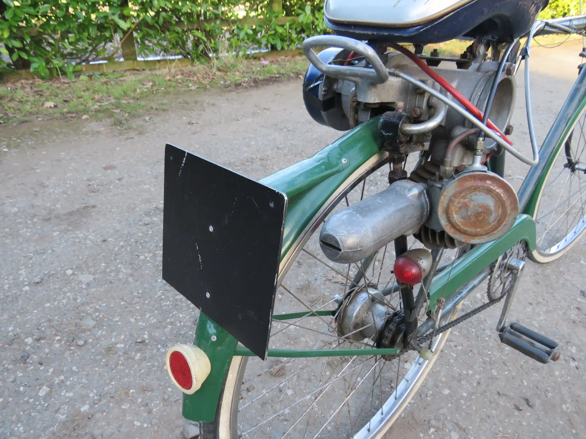c1952 Power Pak 49cc & Gent's Triumph Bicycle-Sold