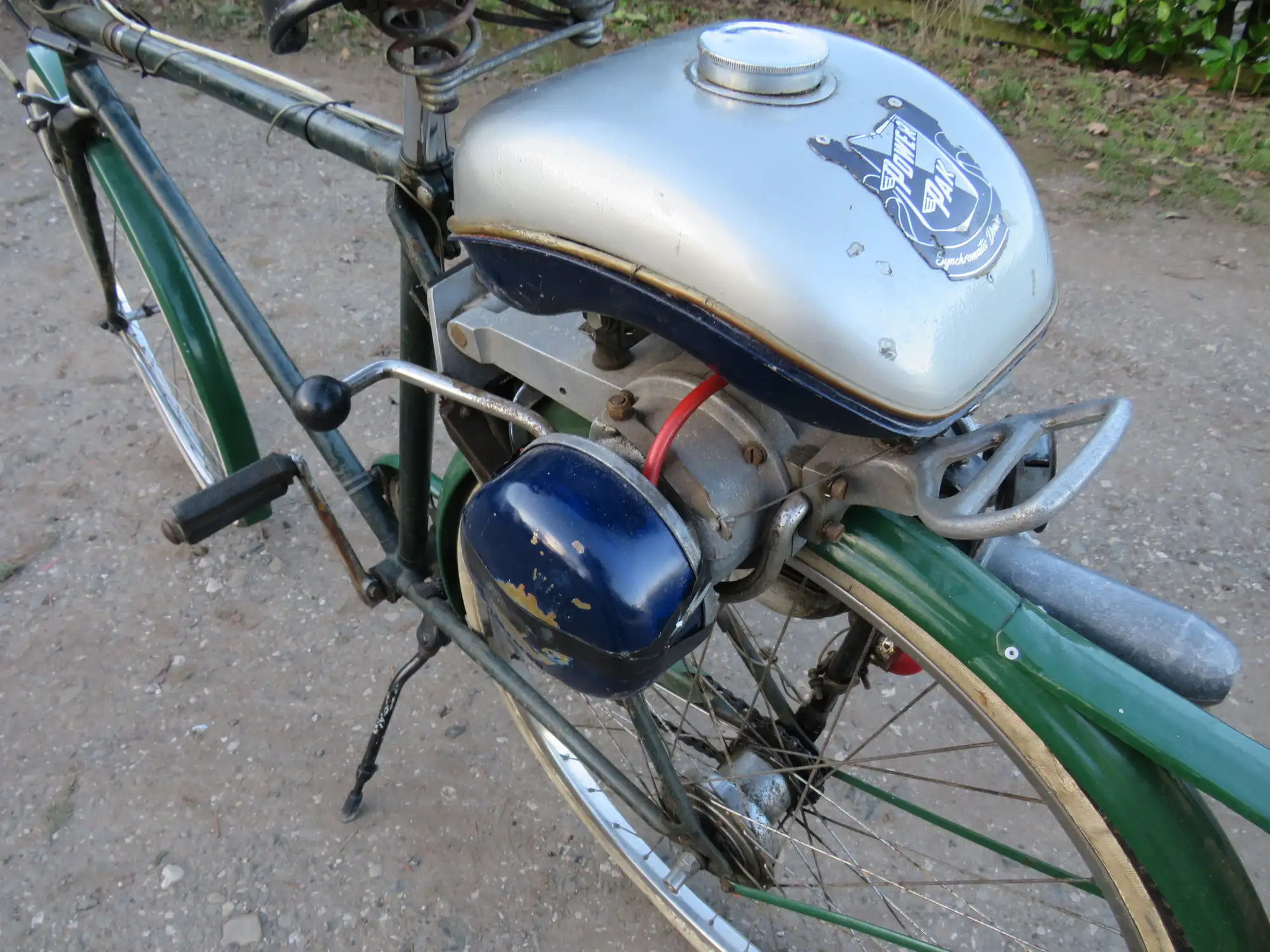 c1952 Power Pak 49cc & Gent's Triumph Bicycle-Sold