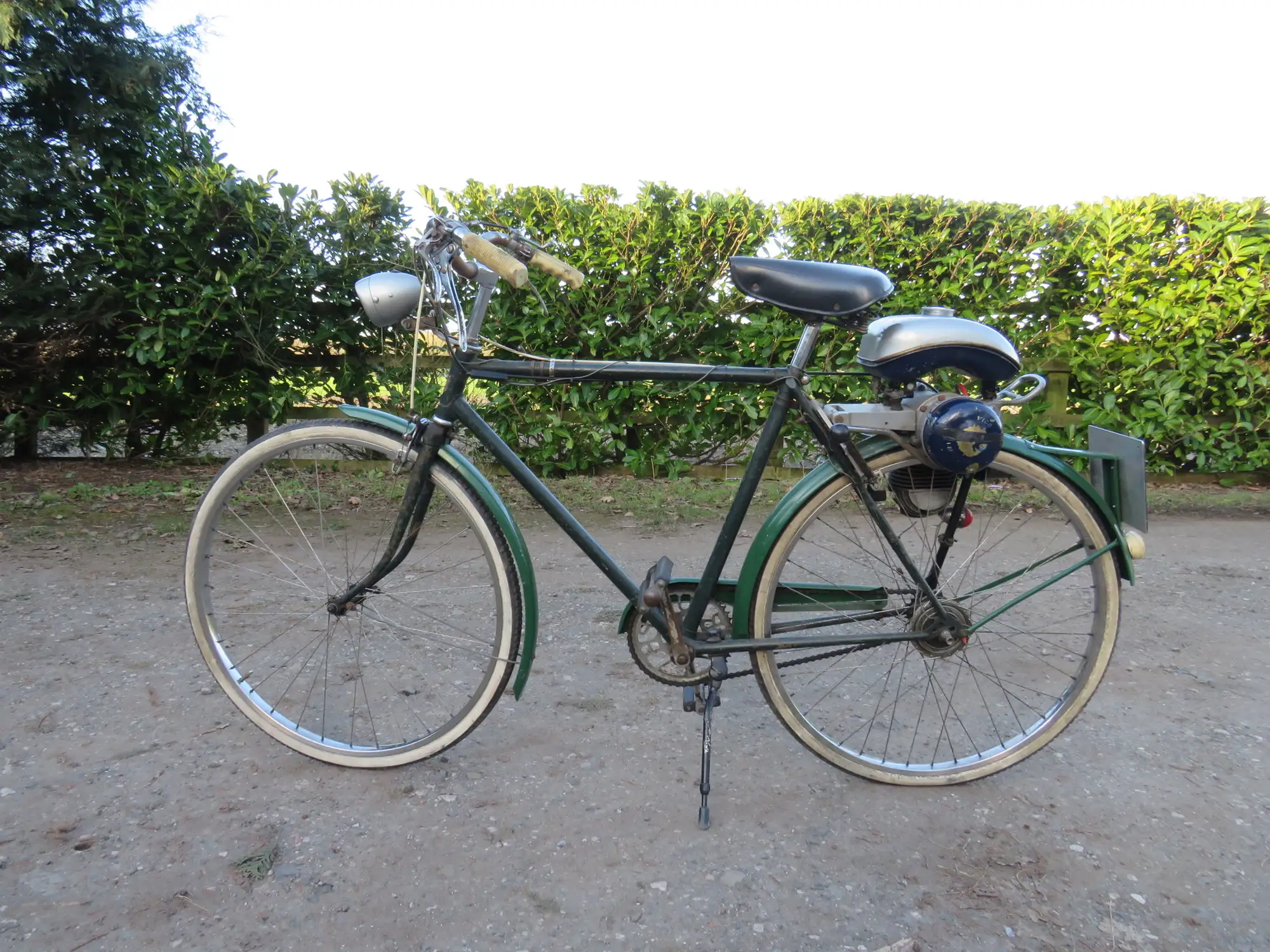 c1952 Power Pak 49cc & Gent's Triumph Bicycle-Sold