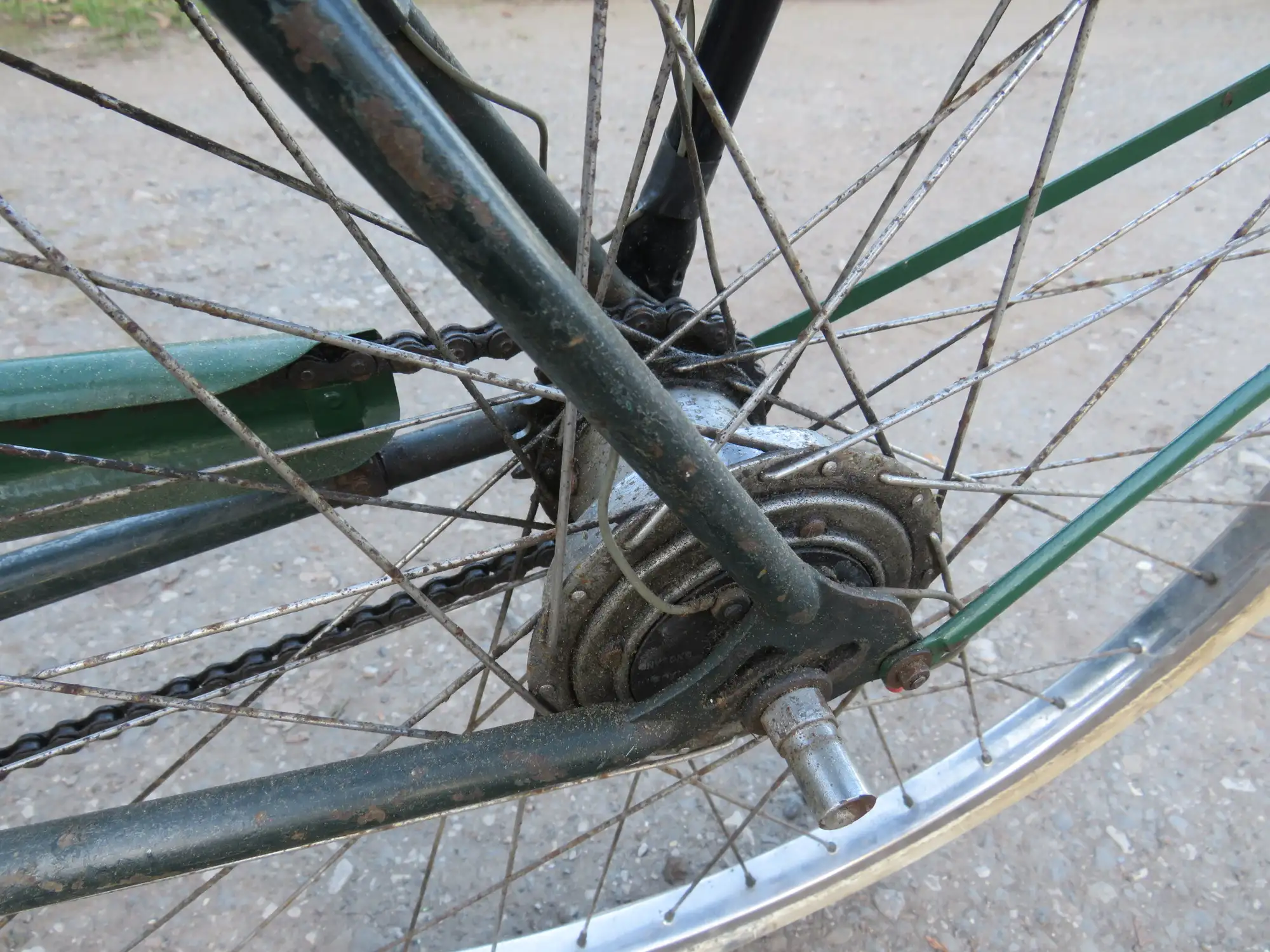 c1952 Power Pak 49cc & Gent's Triumph Bicycle-Sold