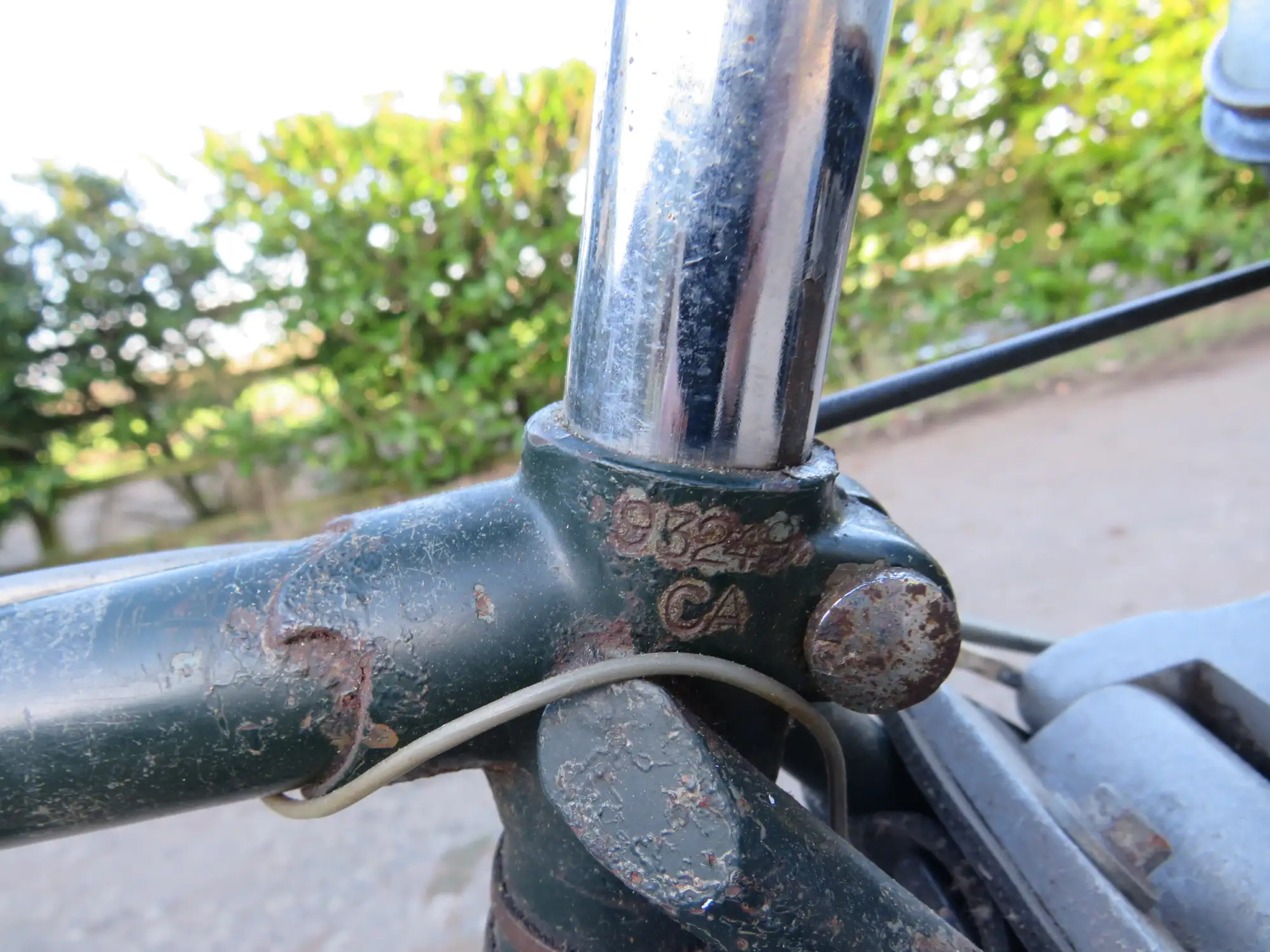 c1952 Power Pak 49cc & Gent's Triumph Bicycle-Sold