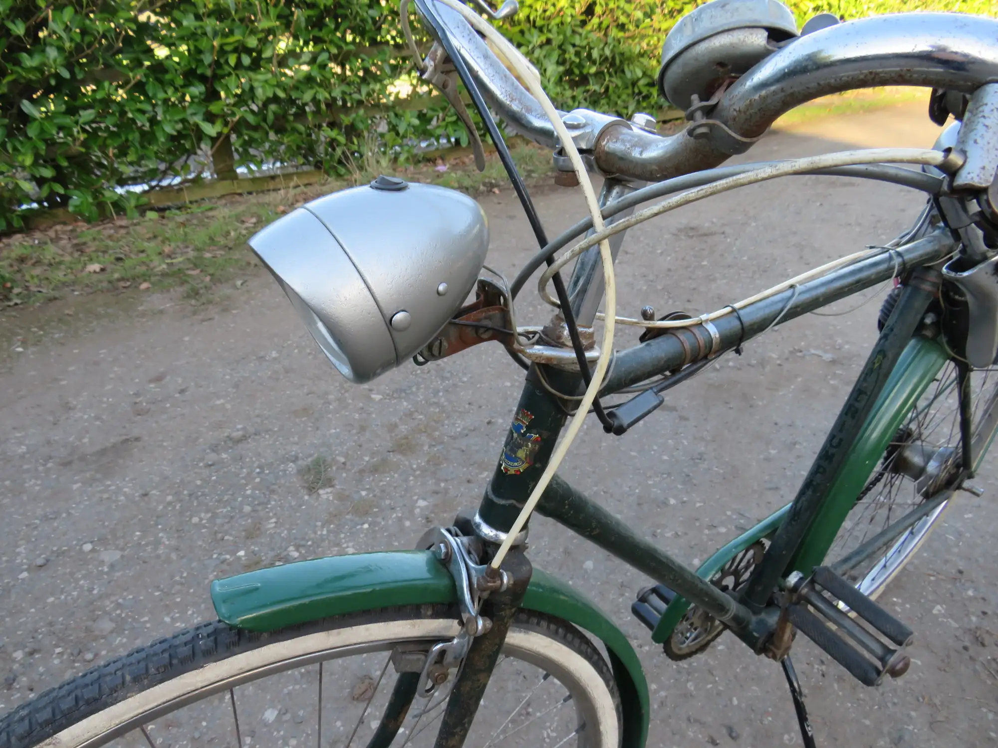 c1952 Power Pak 49cc & Gent's Triumph Bicycle-Sold