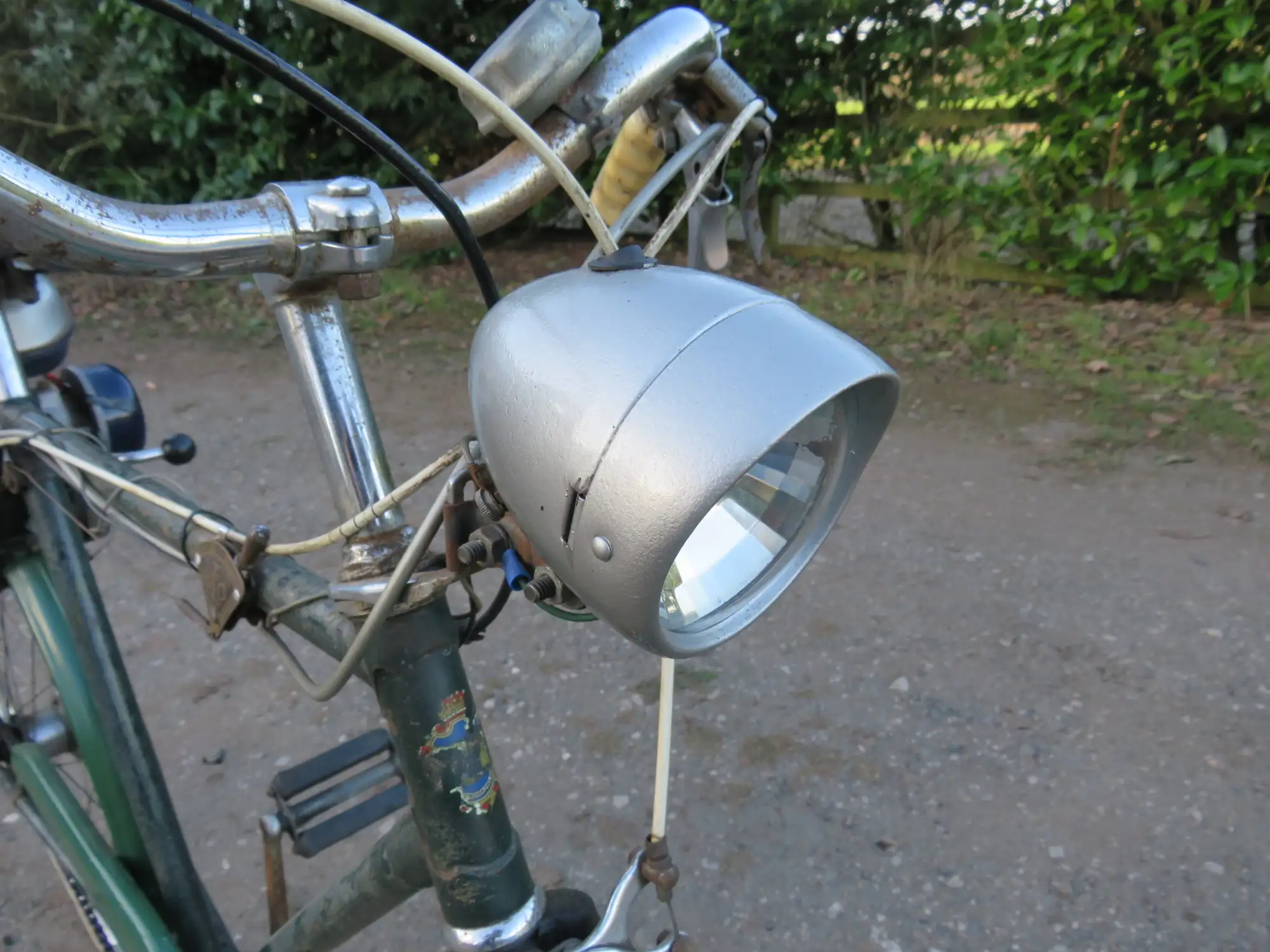 c1952 Power Pak 49cc & Gent's Triumph Bicycle-Sold