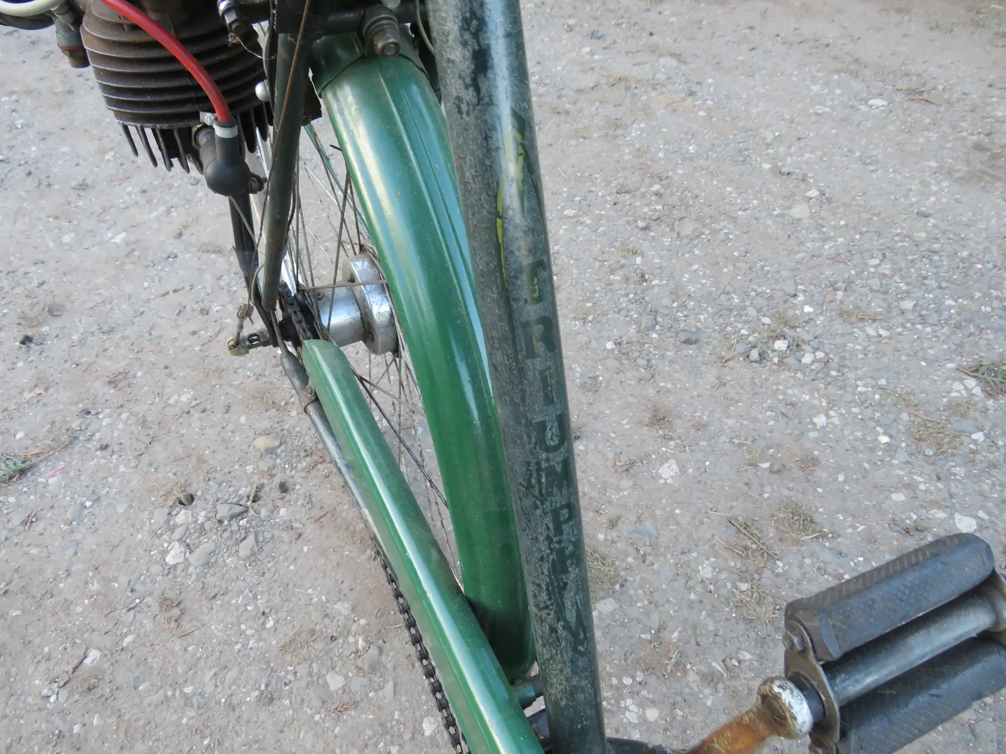 c1952 Power Pak 49cc & Gent's Triumph Bicycle-Sold