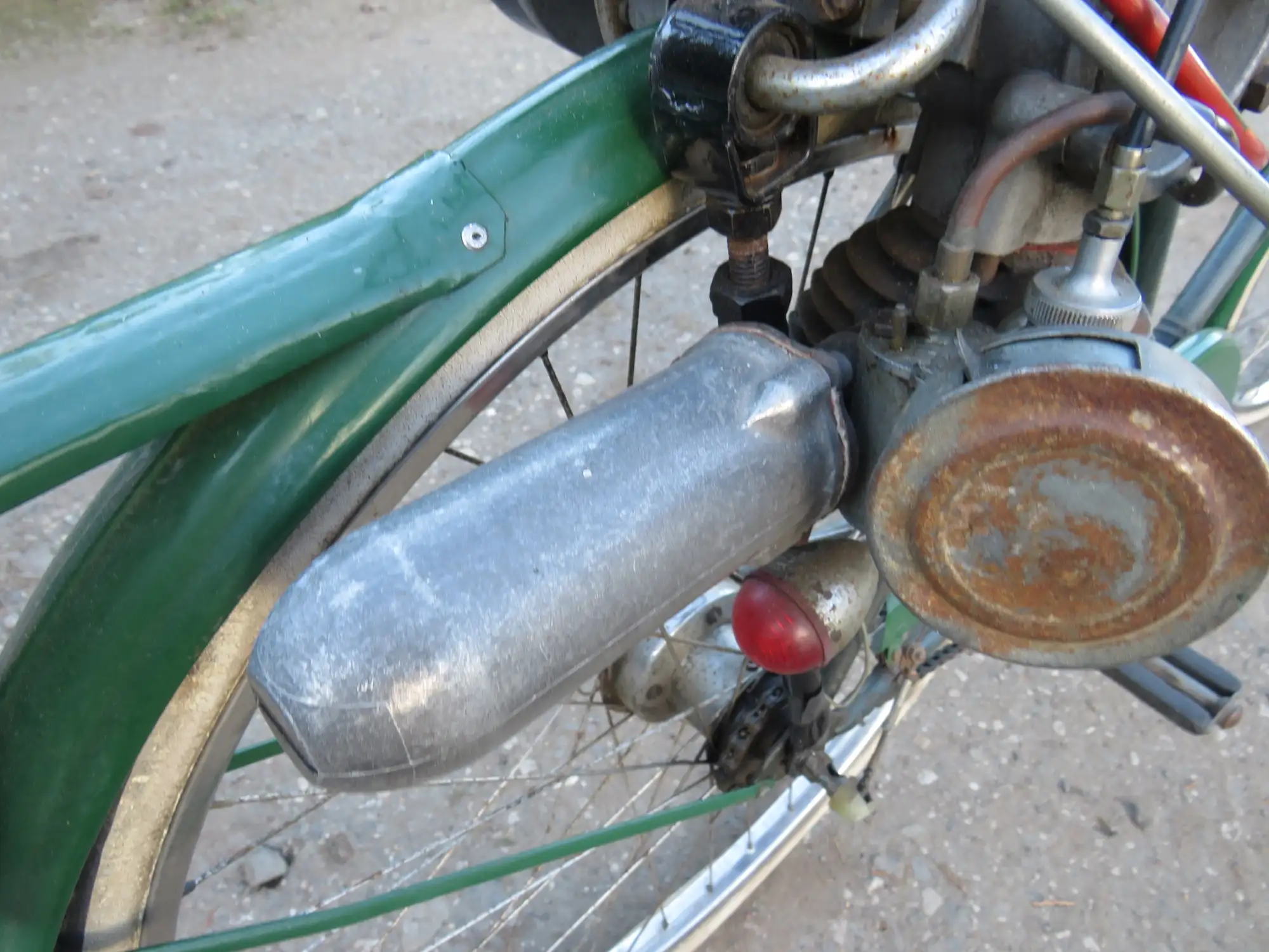 c1952 Power Pak 49cc & Gent's Triumph Bicycle-Sold