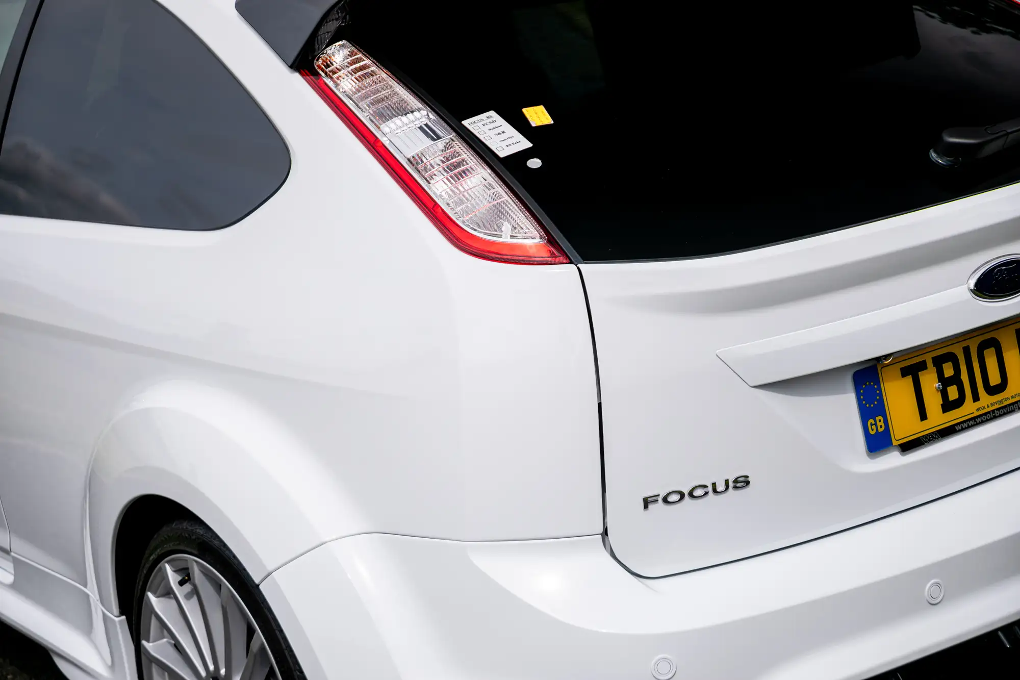 2010 Ford Focus RS Mk2 - Single Ownership, Delivery Mileage-Sold