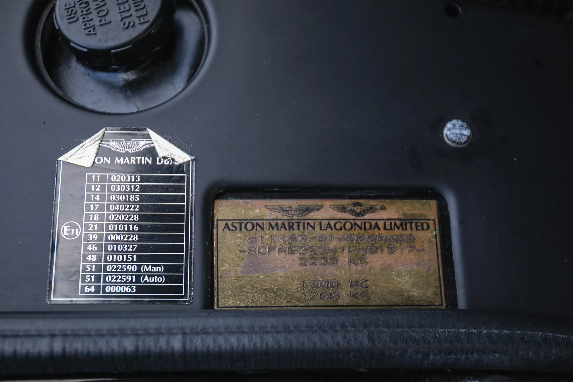 2001 Aston Martin DB7 Vantage Volante-For Sale