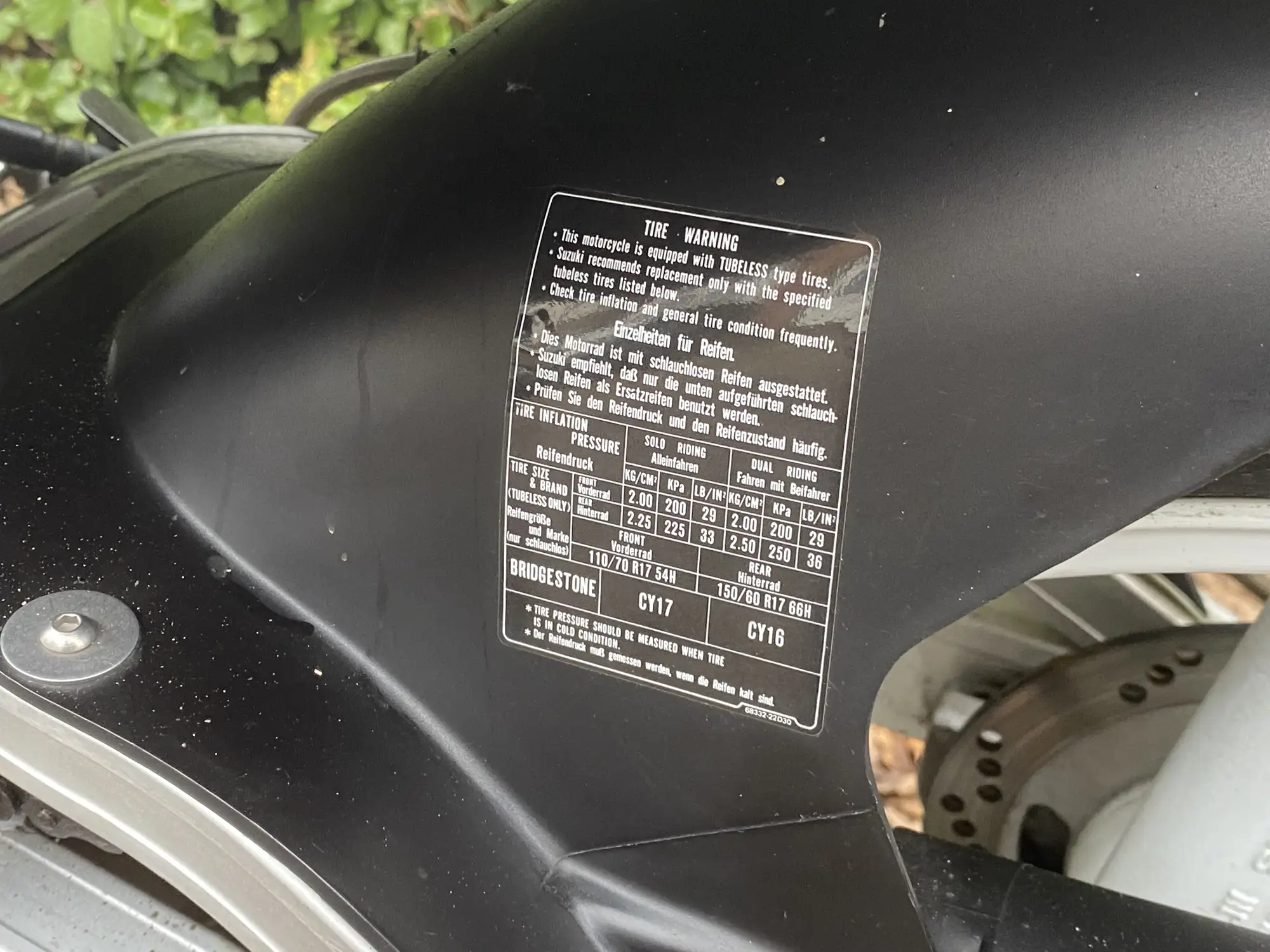 1994 Suzuki RGV250R 249cc-Sold