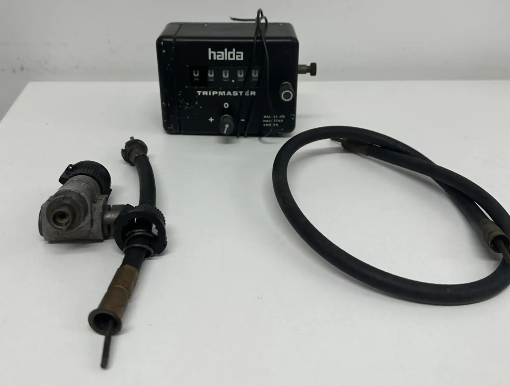 1970s Halda Tripmaster with Drive Cables and T-Piece-For Sale