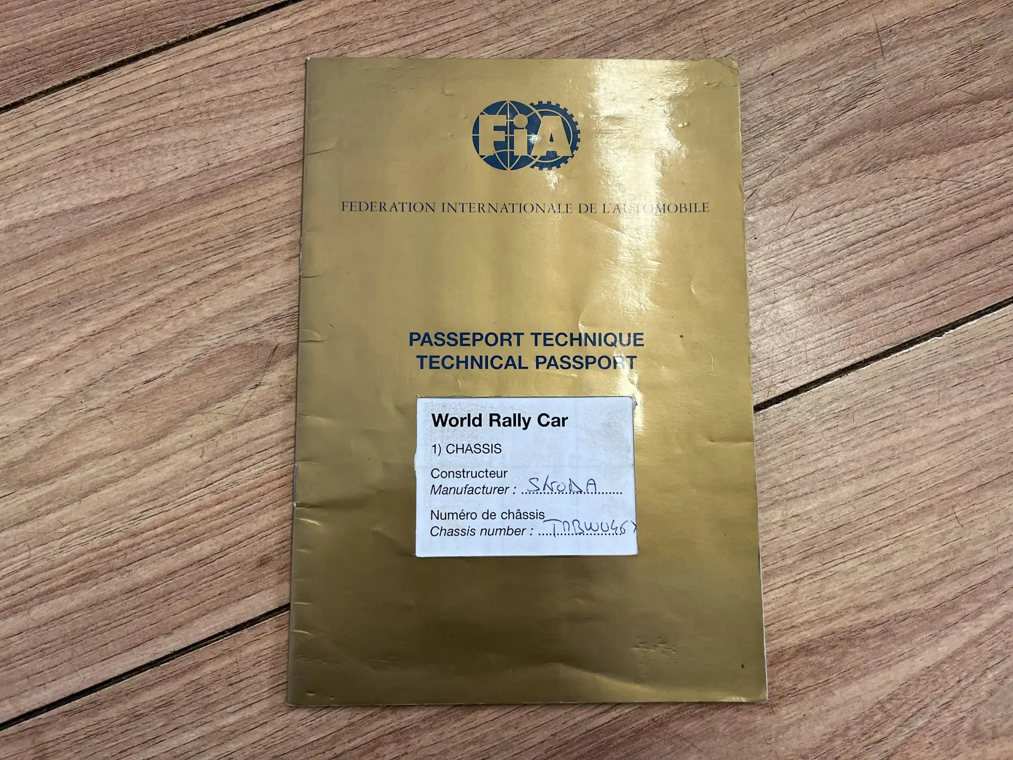 2003 Škoda Fabia WRC-Sold